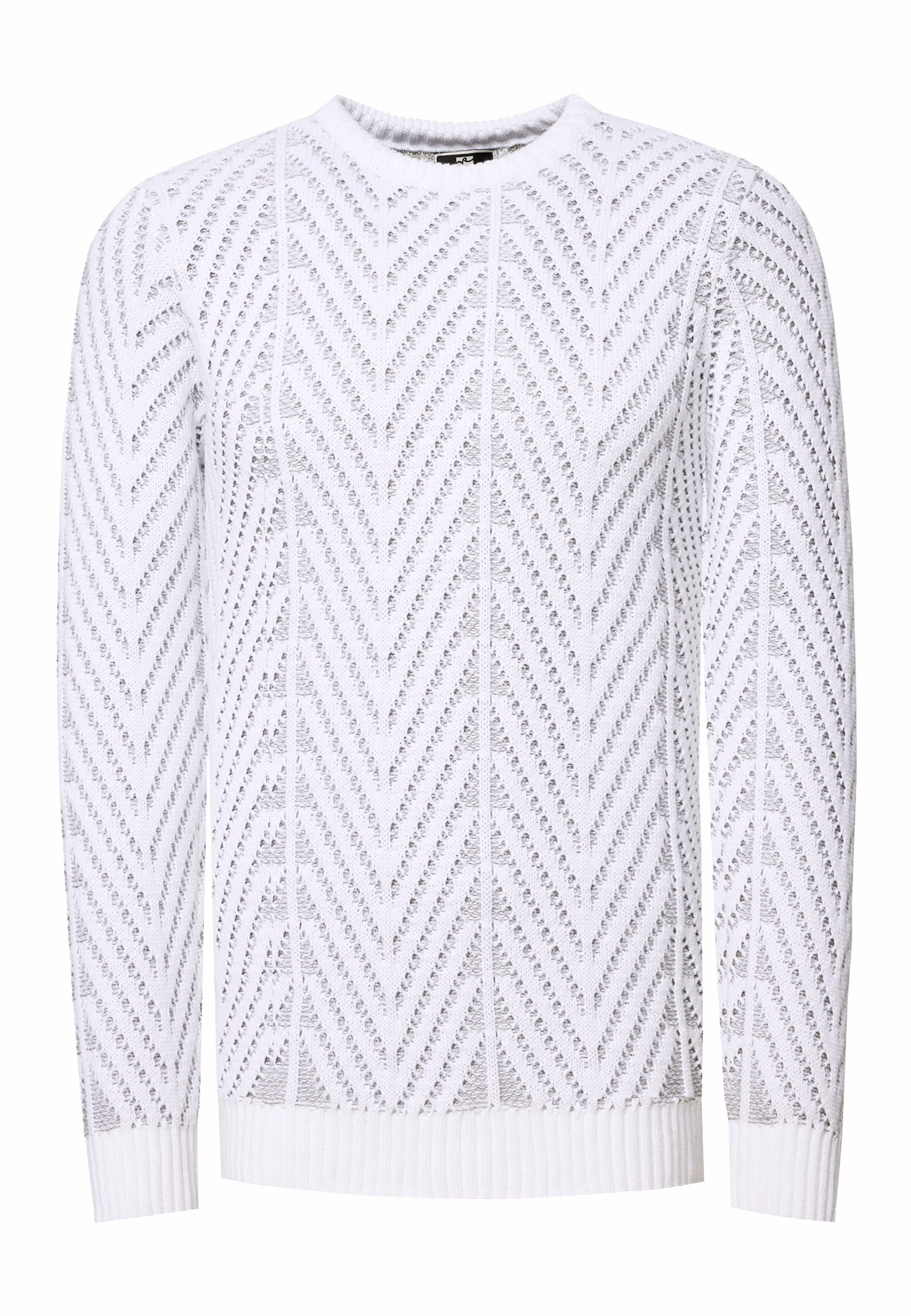 Rusty Neal Strickpullover, mit angesagtem Design