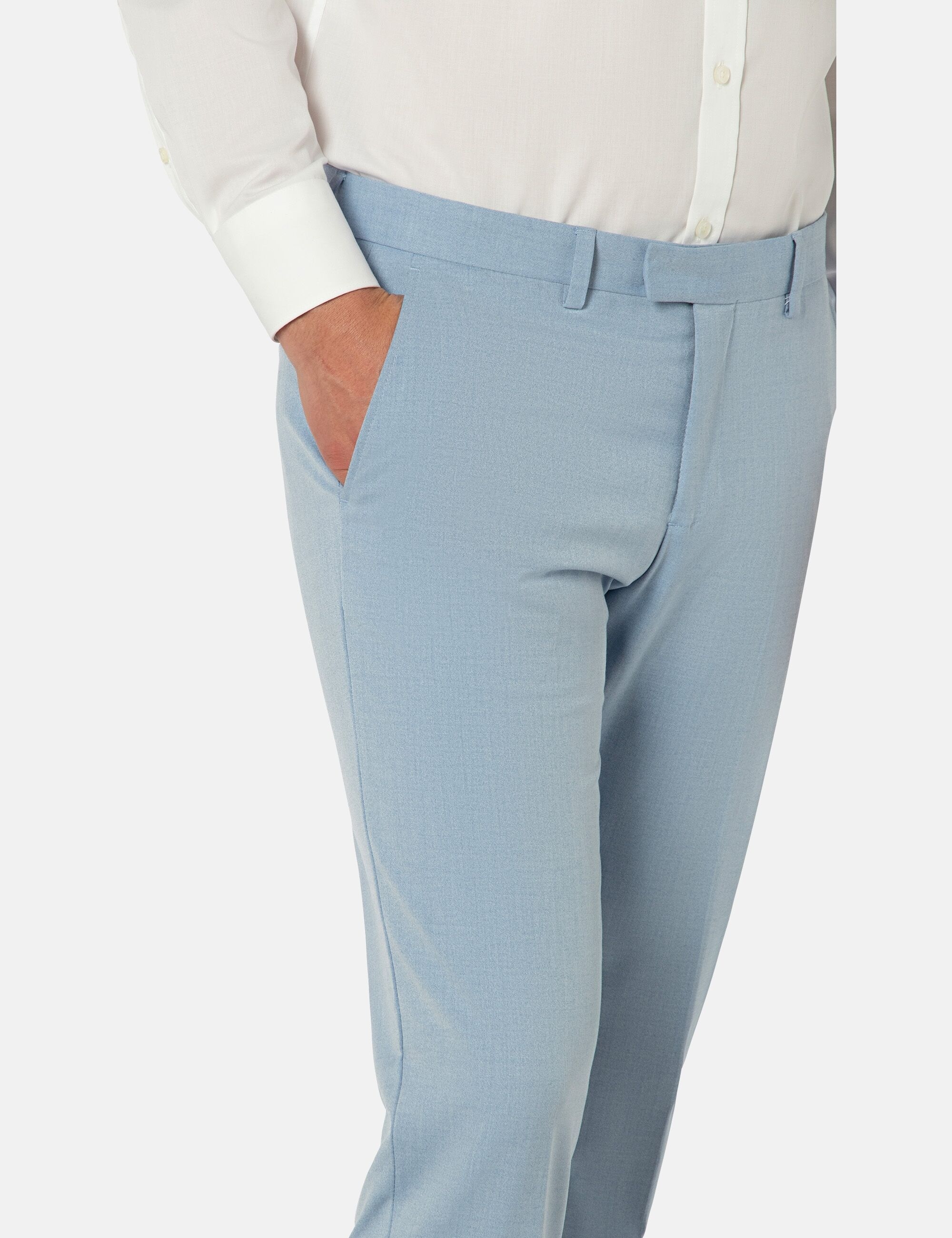 Thomas Goodwin Anzug »3024-90«, (2 tlg.), slim fit, mit modischen Accessoires