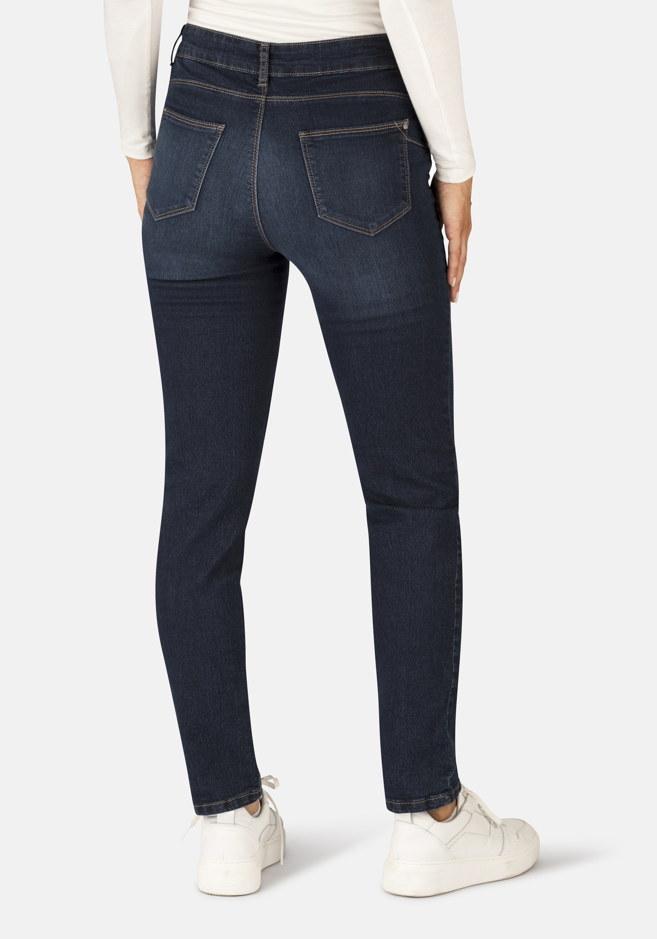 STOOKER WOMEN 5-Pocket-Jeans »Milano Denim Basic Magic Shape Fit«, Casual Clean Wash Denim Jeans Magic Shape Effekt für Damen
