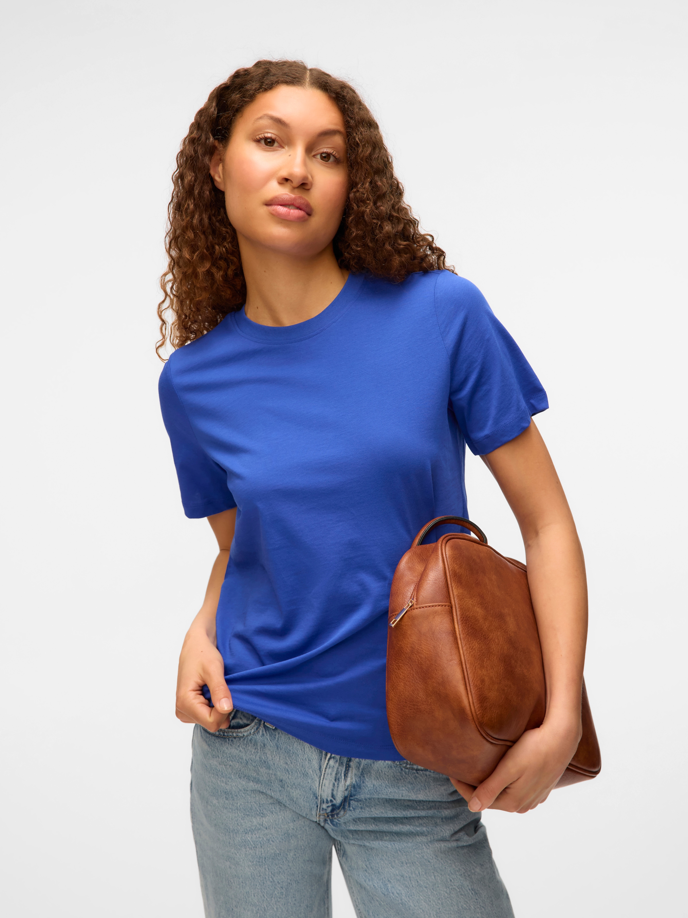 Vero Moda Kurzarmshirt »VMPAULINA SS T-SHIRT GA JRS NOOS«