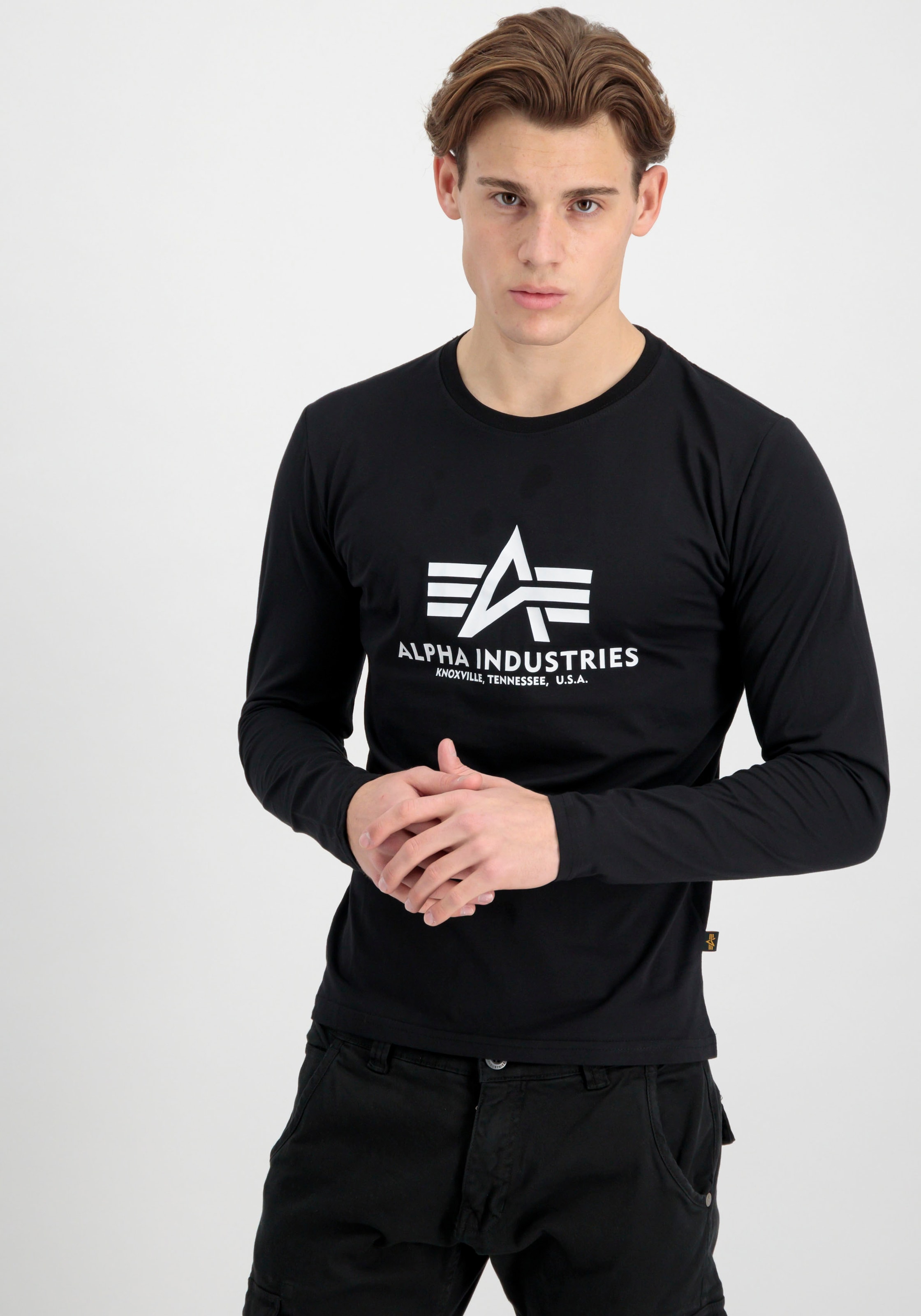 Alpha Industries Langarmshirt »BASIC T - LS«