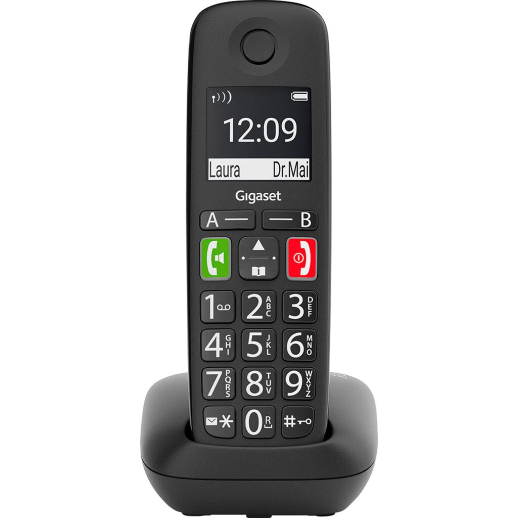 Gigaset Schnurloses DECT-Telefon »E290«, (Mobilteile: 1)