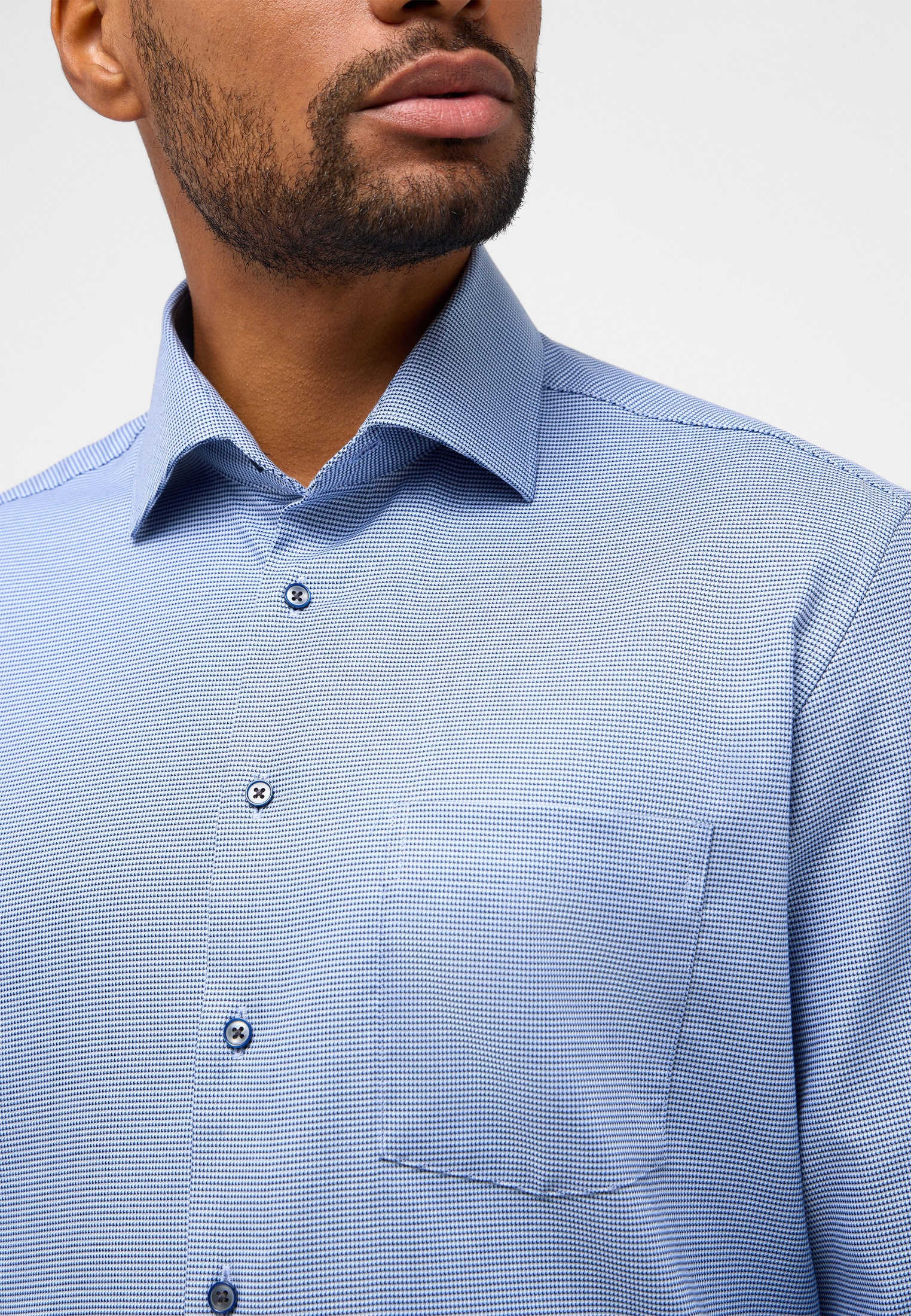 Thumbnail - Eterna Langarmhemd "MODERN FIT" NON IRON (bügelfrei)