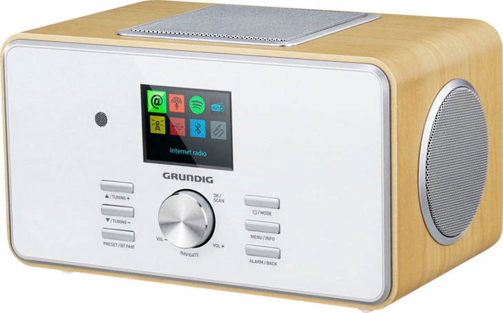 Grundig Digitalradio (DAB+) »DTR 6000 X«, (Bluetooth-WLAN Digitalradio (DAB +)-FM-Tuner mit RDS-Internetradio 28 W) | BAUR