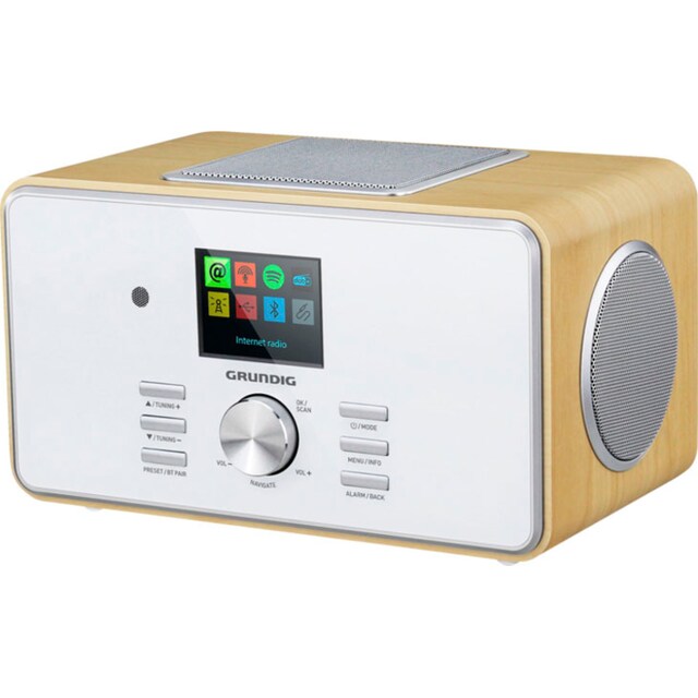 Grundig Digitalradio (DAB+) »DTR 6000 X«, (Bluetooth-WLAN Digitalradio (DAB +)-FM-Tuner mit RDS-Internetradio 28 W) | BAUR