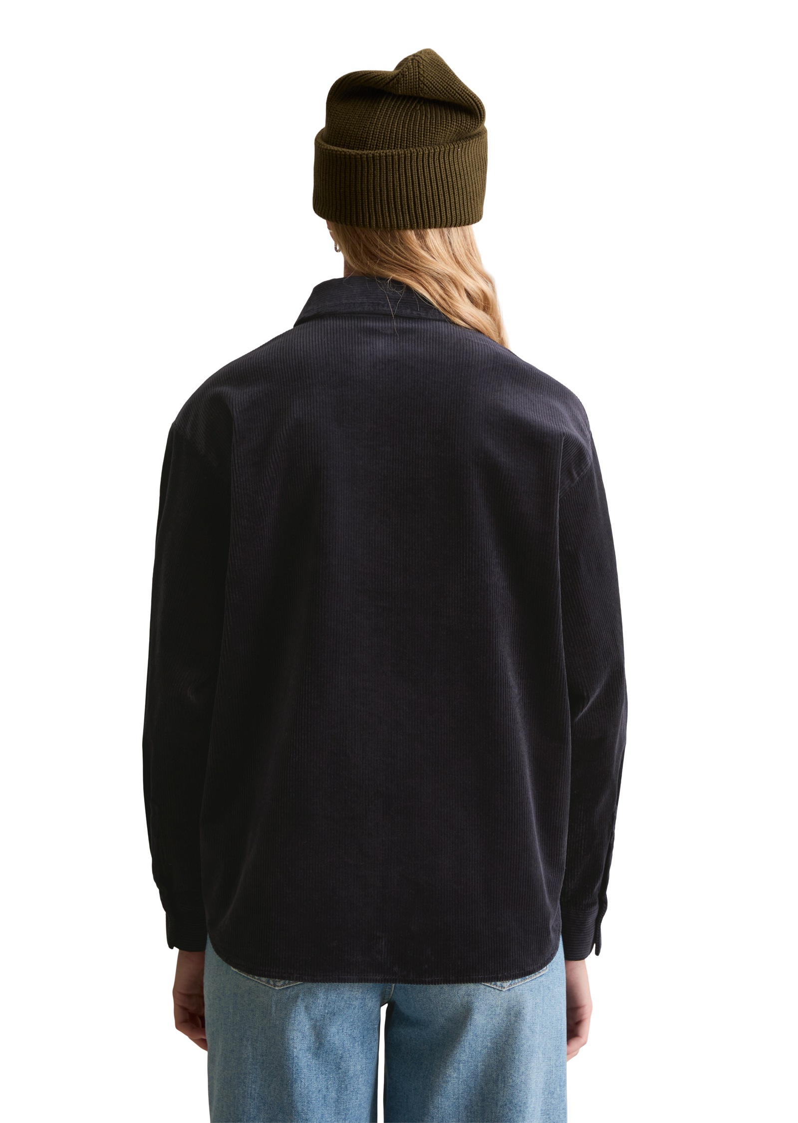 Marc OPolo DENIM Hemdbluse, aus mittelschwerem Cord-Stretch, relaxed fit günstig online kaufen