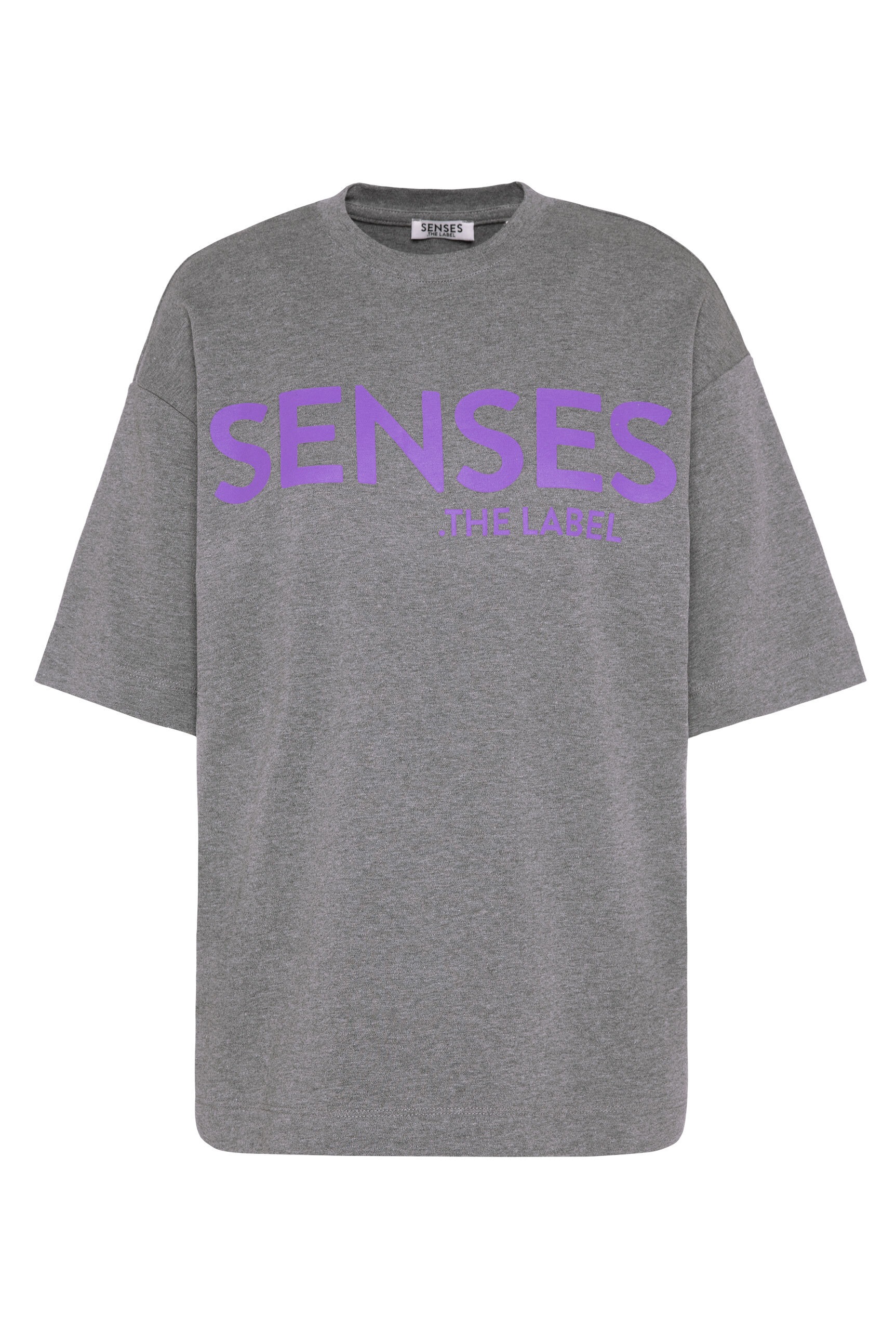 SENSES.THE LABEL Rundhalsshirt mit Baumwolle