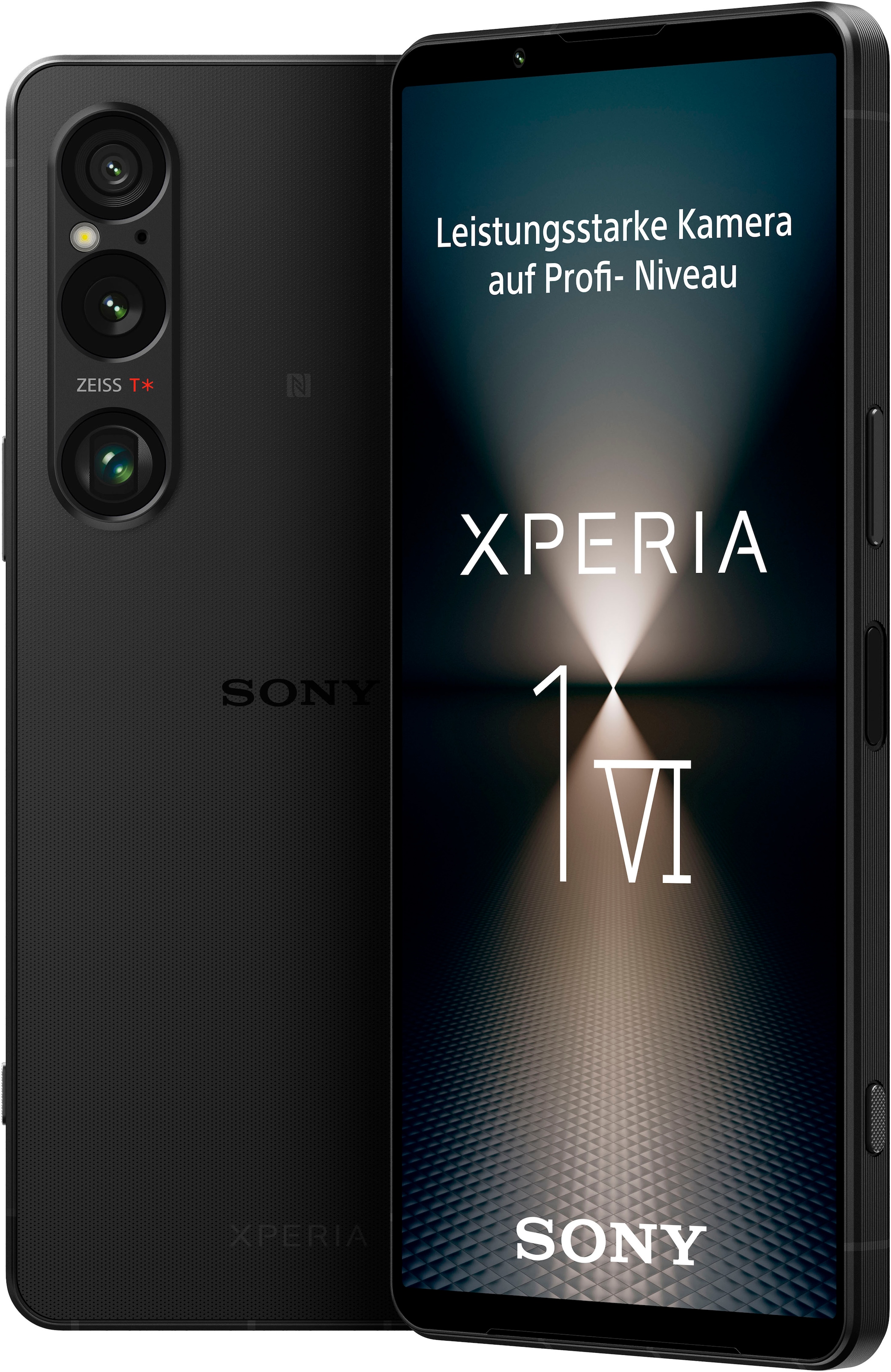 Smartphone »Xperia 1 VI«, Schwarz, 16,5 cm/6,5 Zoll, 256 GB Speicherplatz, 52 MP Kamera