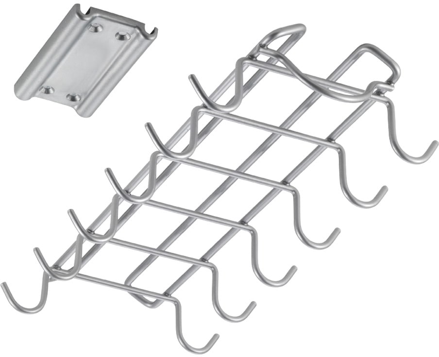 Metaltex Deckenhaken »Slide-Hooks«, für Becher, Tassen, Polytherm® Beschichtung, ausziehbar