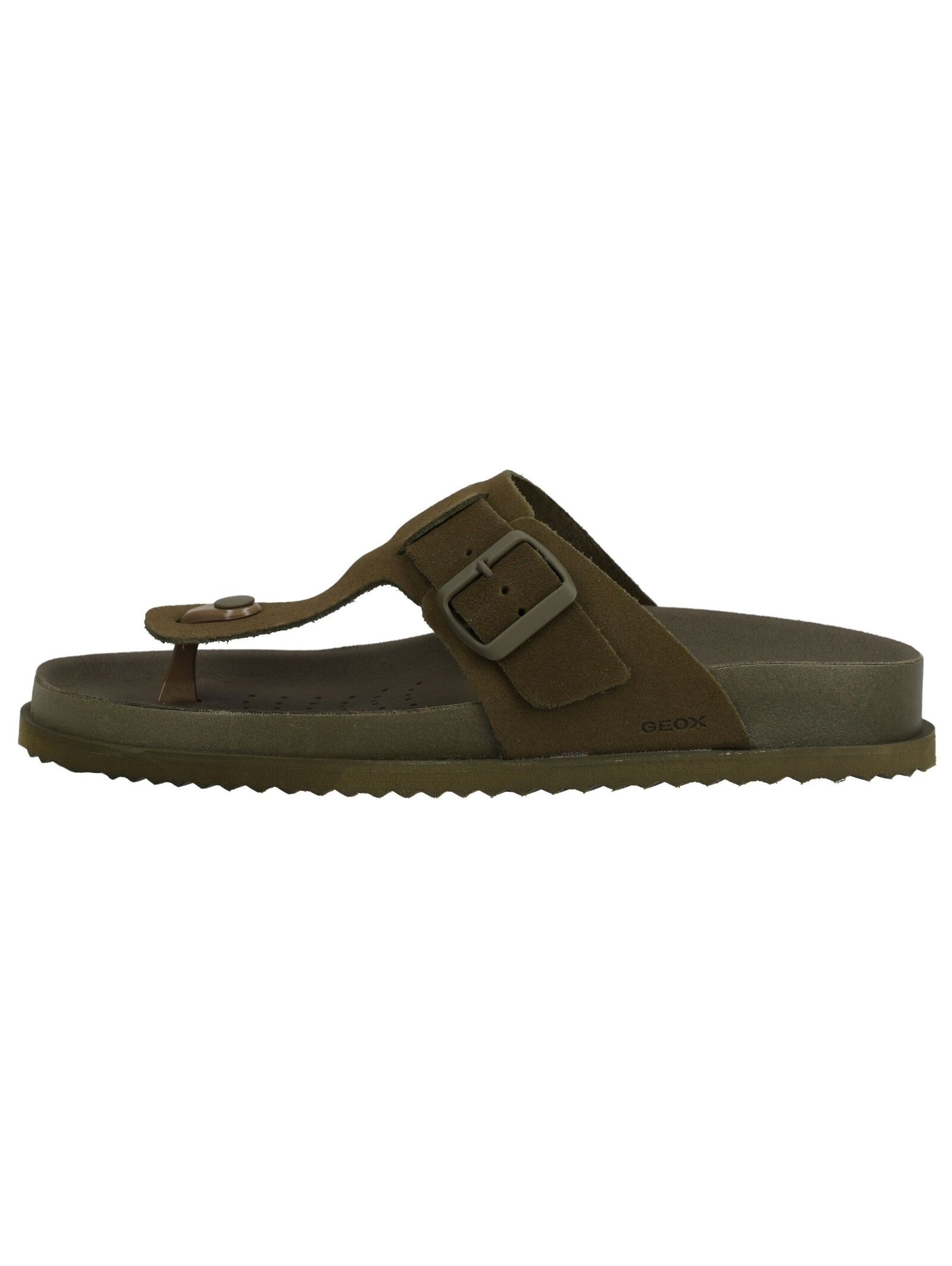 Geox Zehentrenner »Geox Pantoletten Veloursleder«