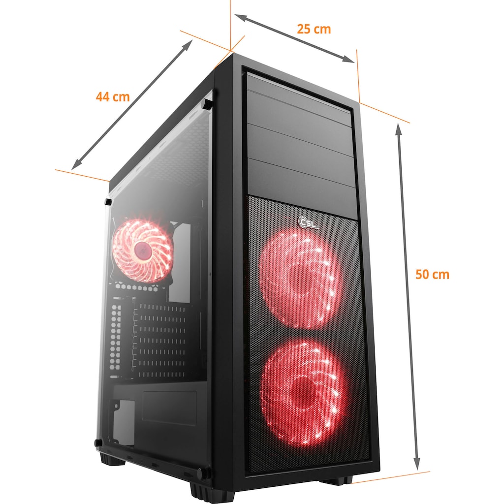 CSL Gaming-PC »HydroX V28340«