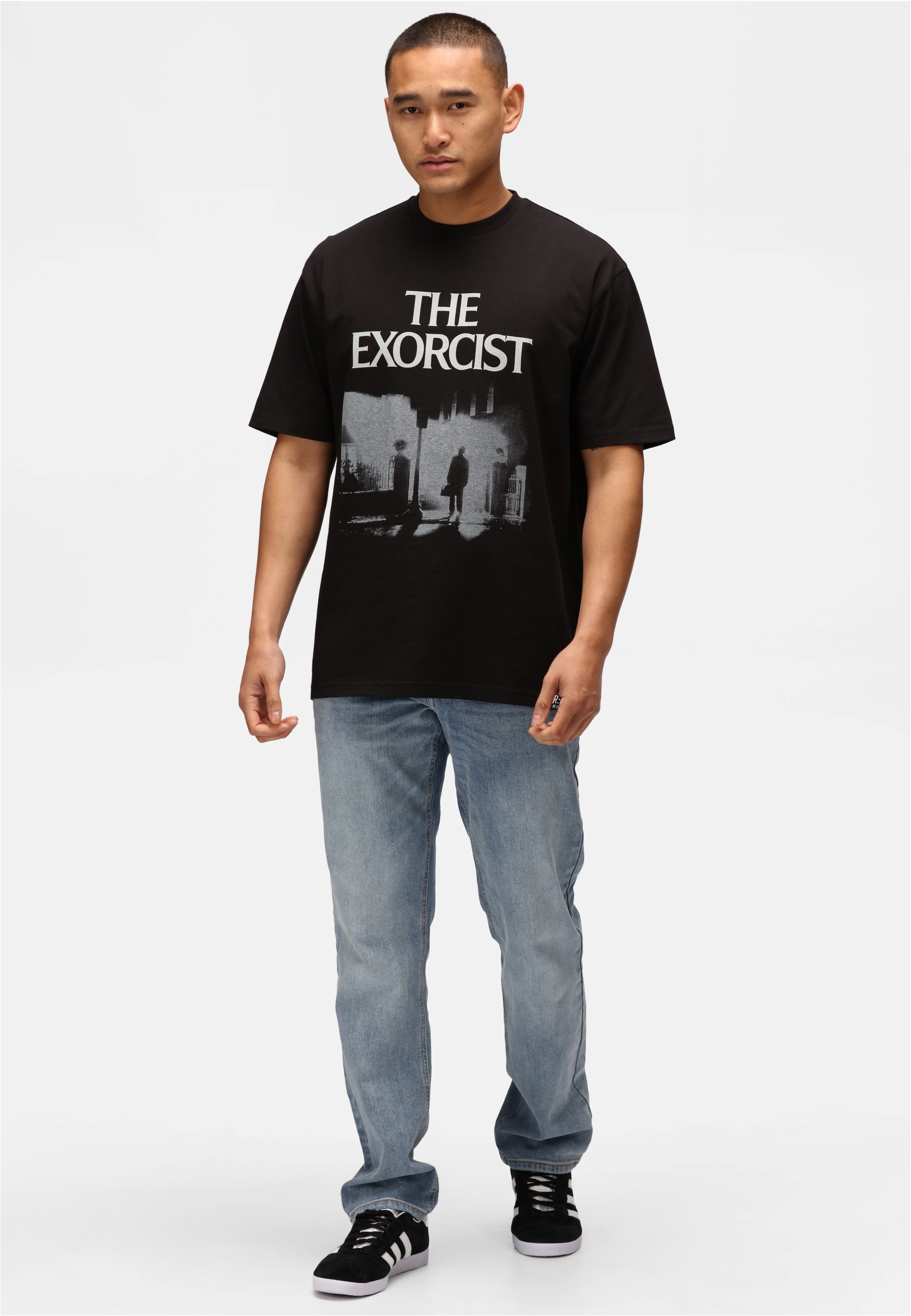 Recovered T-Shirt "The Exorcist Film Still Relaxed", im lockeren Schnitt günstig online kaufen