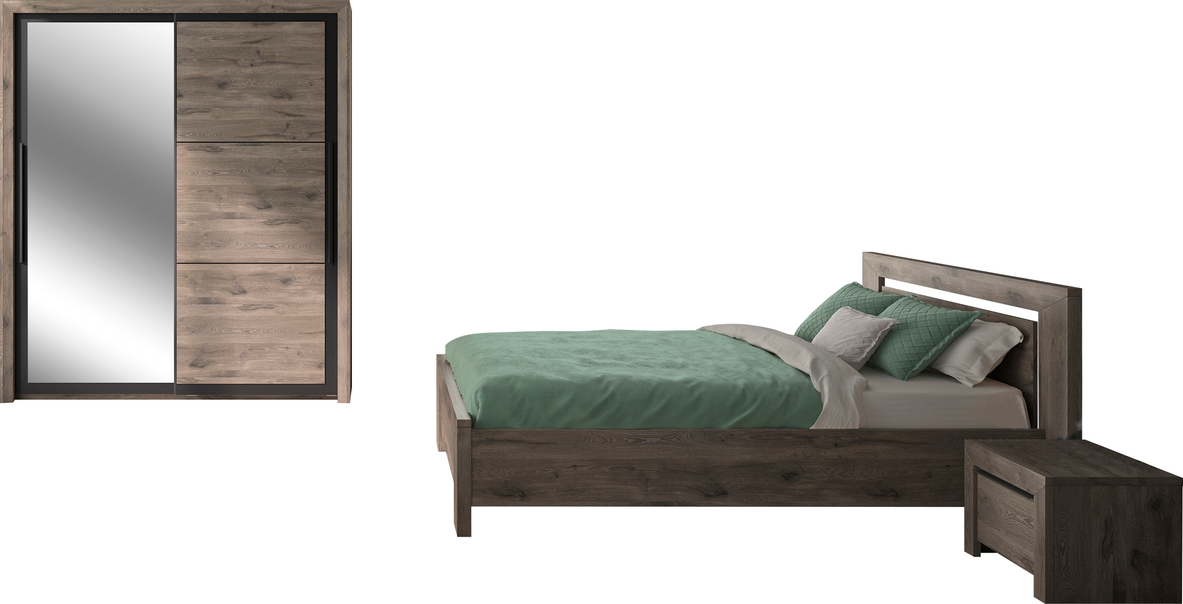 Gami Jugendzimmer-Set "Brugge" Set, 4 Stk. tlg. In 2 Farben erhältlich günstig online kaufen