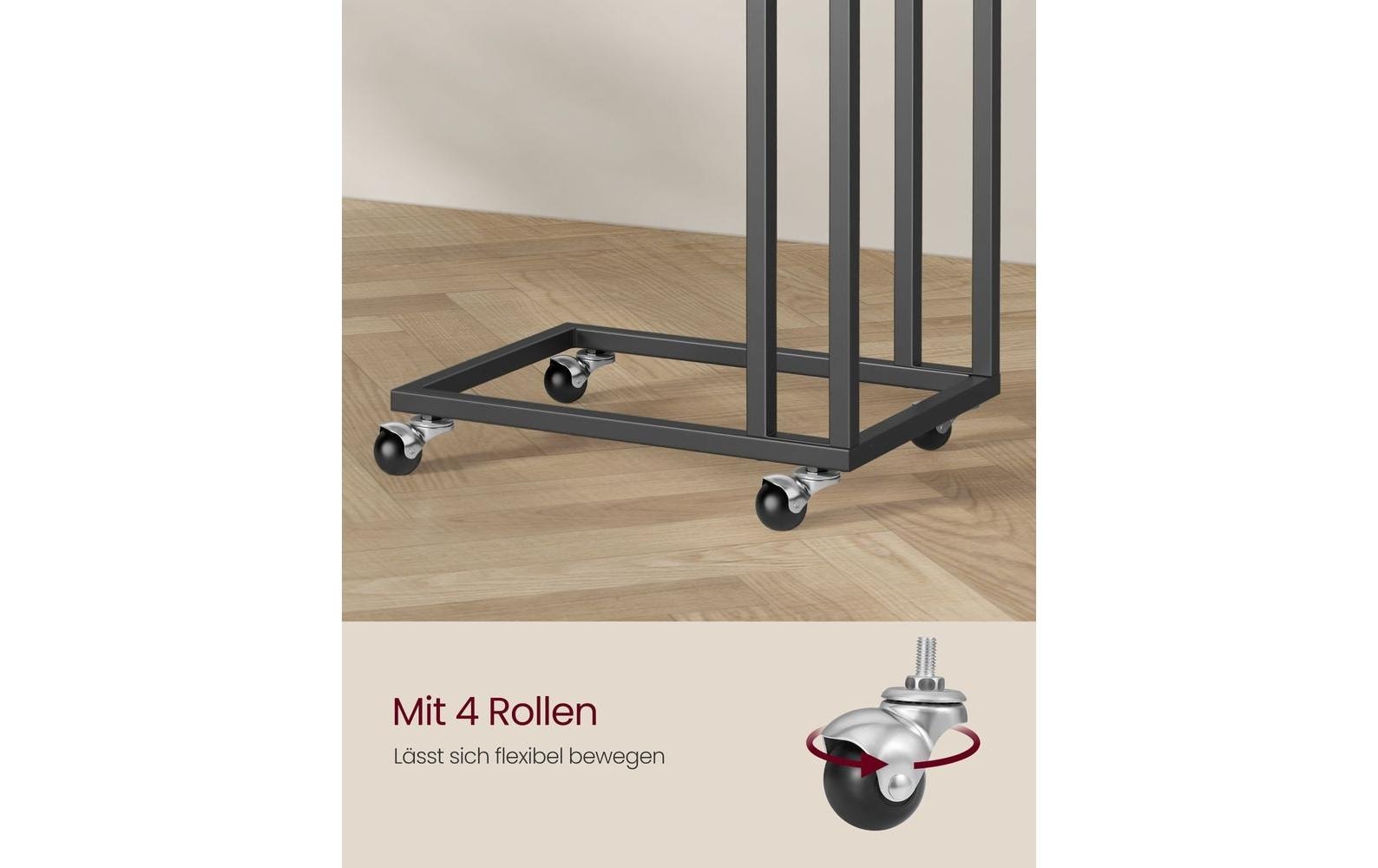 VASAGLE Beistelltisch »mit Rollen 35 x 60 cm«