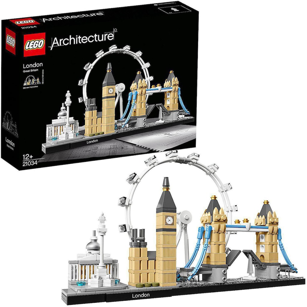 LEGO® Konstruktionsspielsteine »London (21034), LEGO® Architecture«, (468 St.)