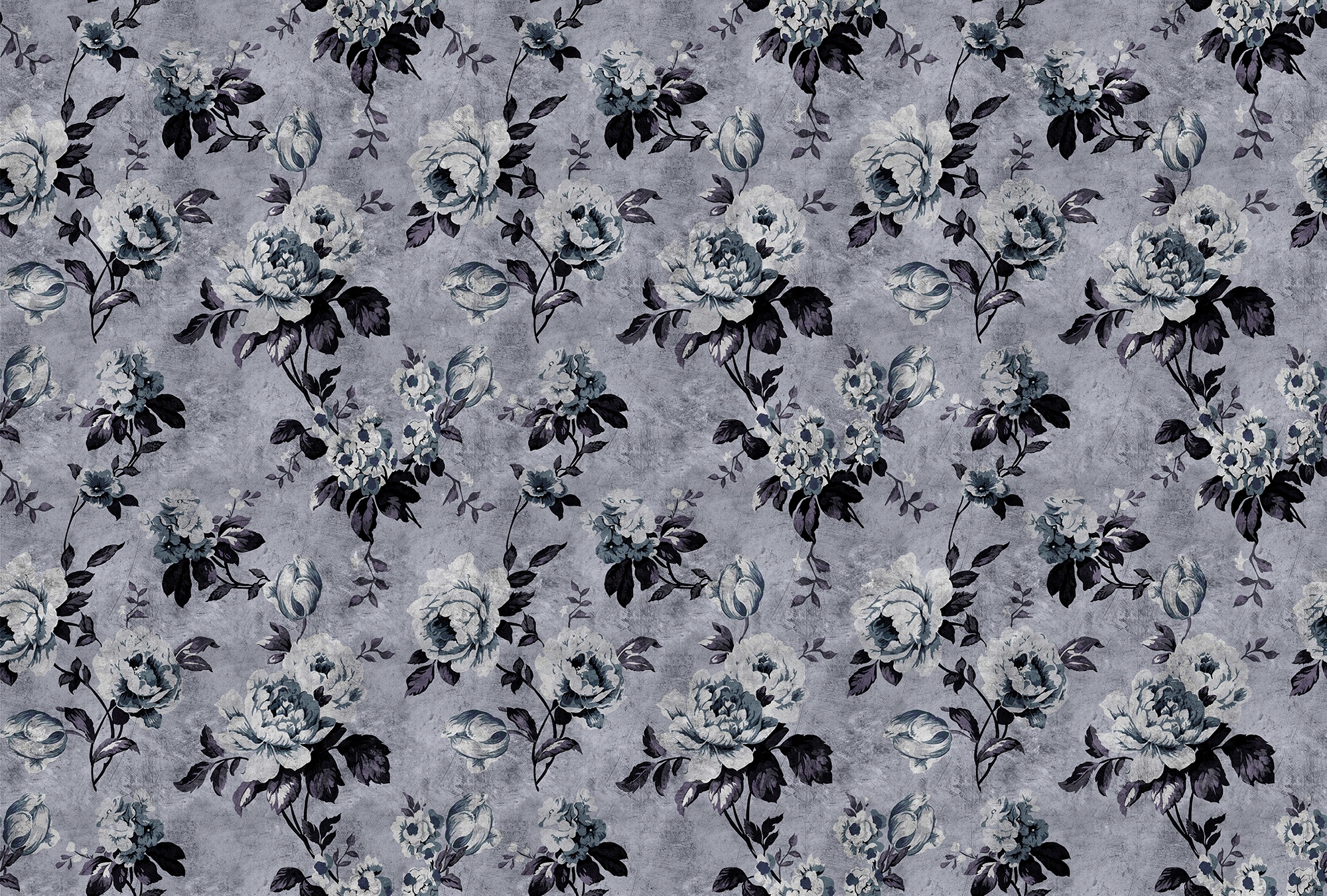 living walls Fototapete "Walls by Patel Wild Roses 6" glatt Vlies, Wand, Sc günstig online kaufen