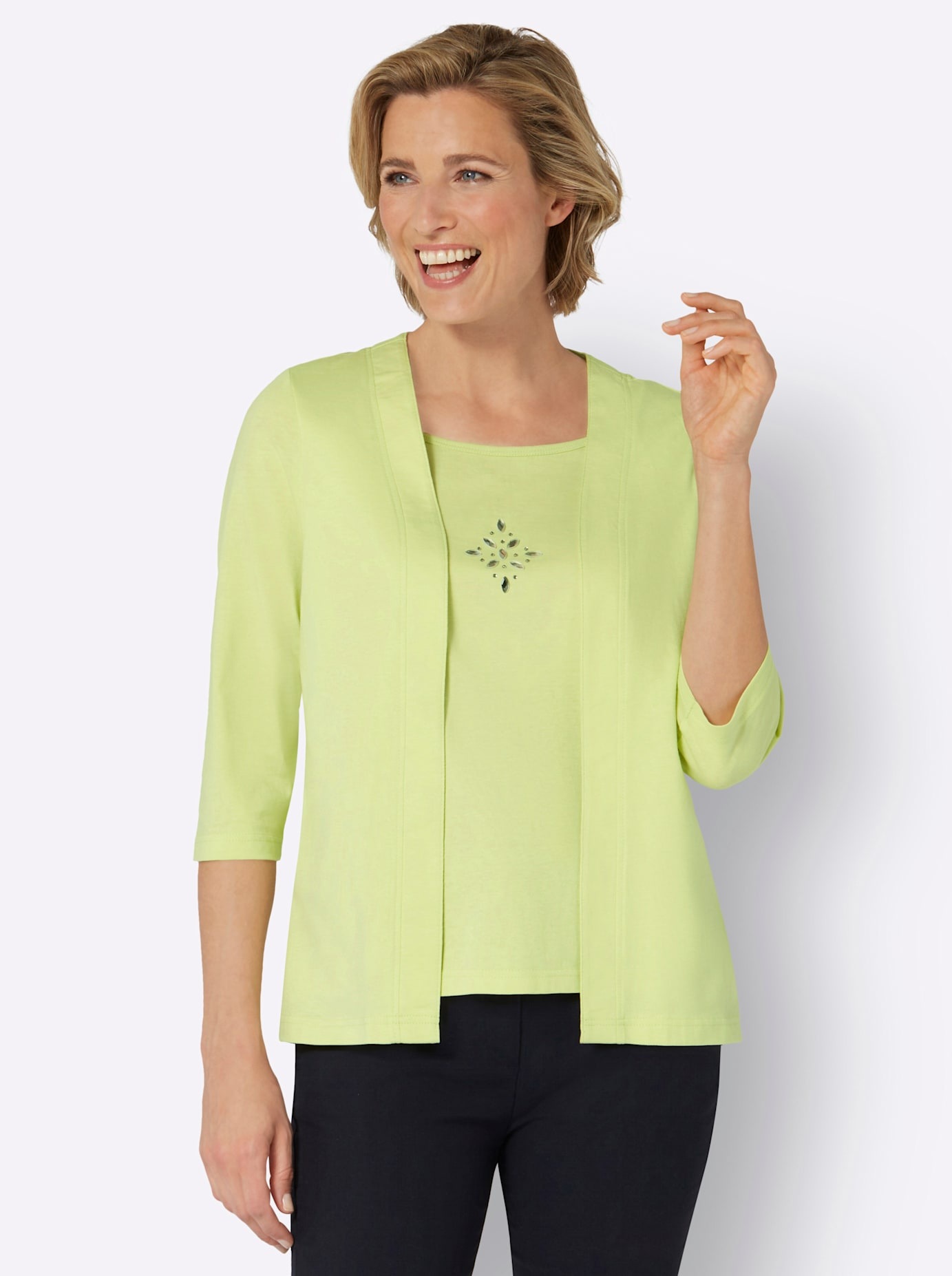 Classic Basics 2-in-1-Shirt "2-in-1-Shirt" 1 Stk. günstig online kaufen