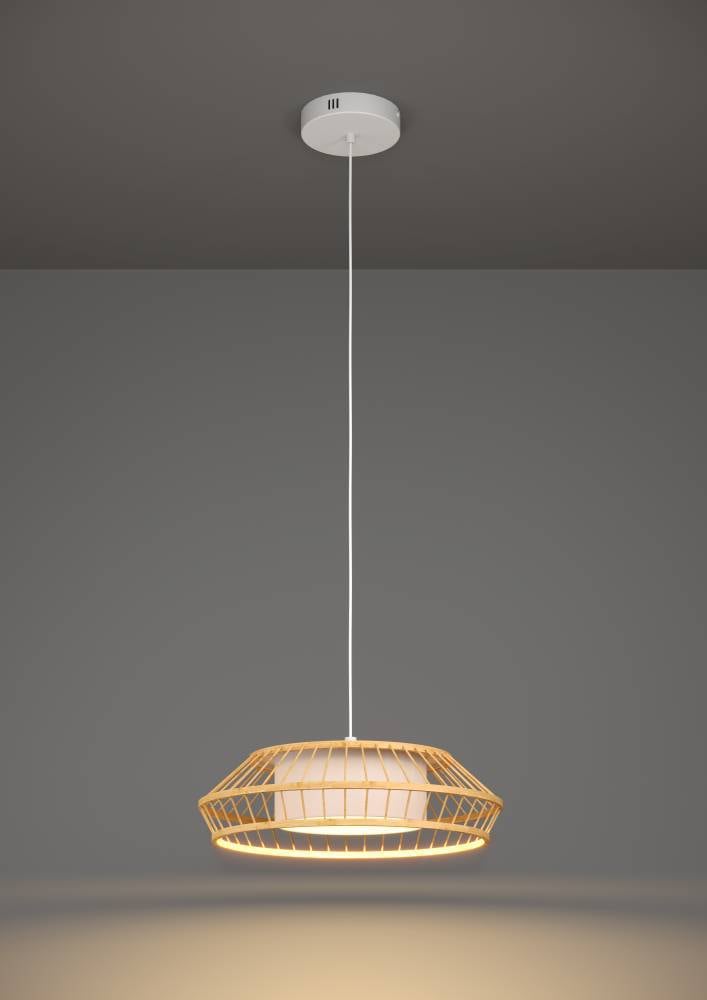 EGLO Hängeleuchte »YUKU-Z«, 1 flammig, Leuchtmittel LED-Modul | LED fest integriert, Hängelampe, ZigBee, App und Sprachsteuerung Alexa, RGB, dimmbar