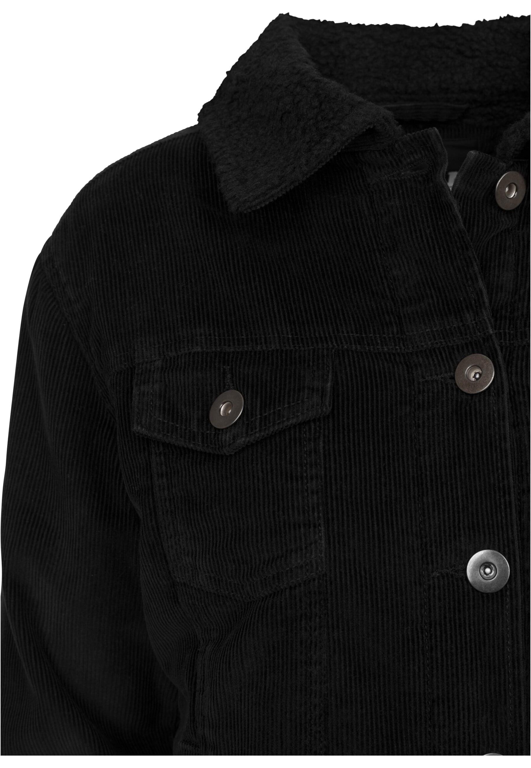 URBAN CLASSICS Winterjacke »Urban Classics Damen Ladies Sherpa Corduroy Jacket«, (1 St.), ohne Kapuze