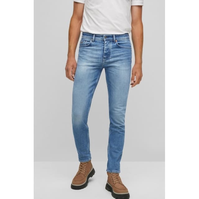 BOSS ORANGE Regular-fit-Jeans »Taber BC-C«, mit Markenlabel ▷ kaufen | BAUR