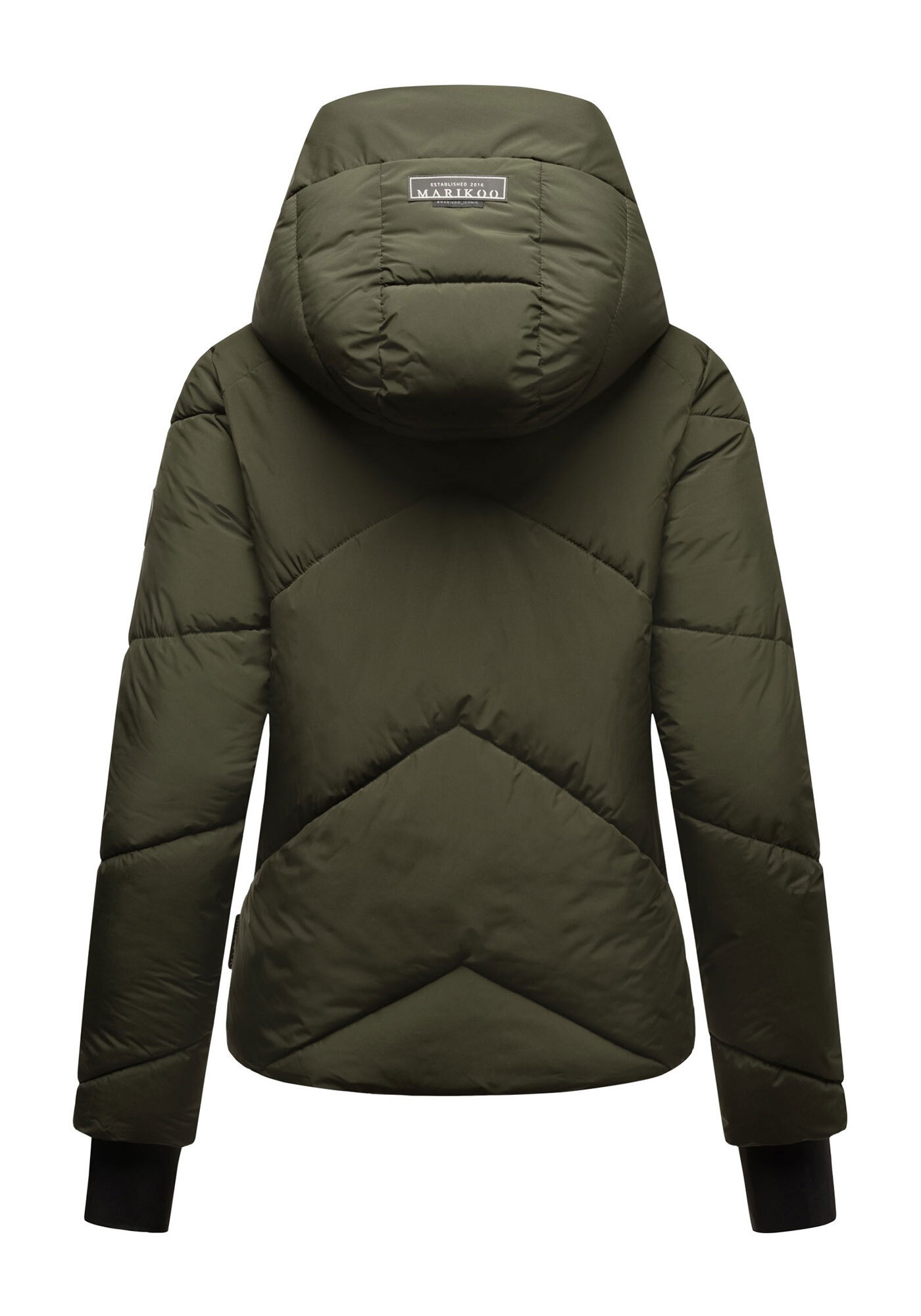 Marikoo Winterjacke »Simaraa«, mit abnehmbarem Kunstfellkragen