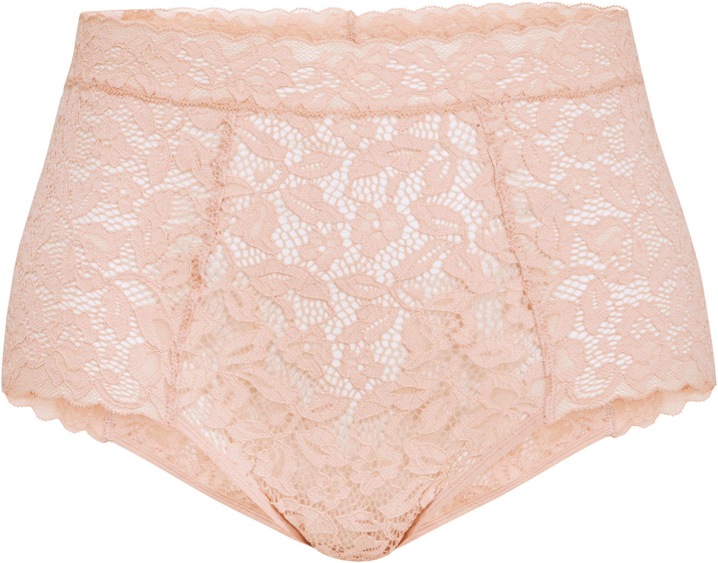 CALIDA High-Waist-Slip »Natural Comfort Lace«, mit Blumenspitze
