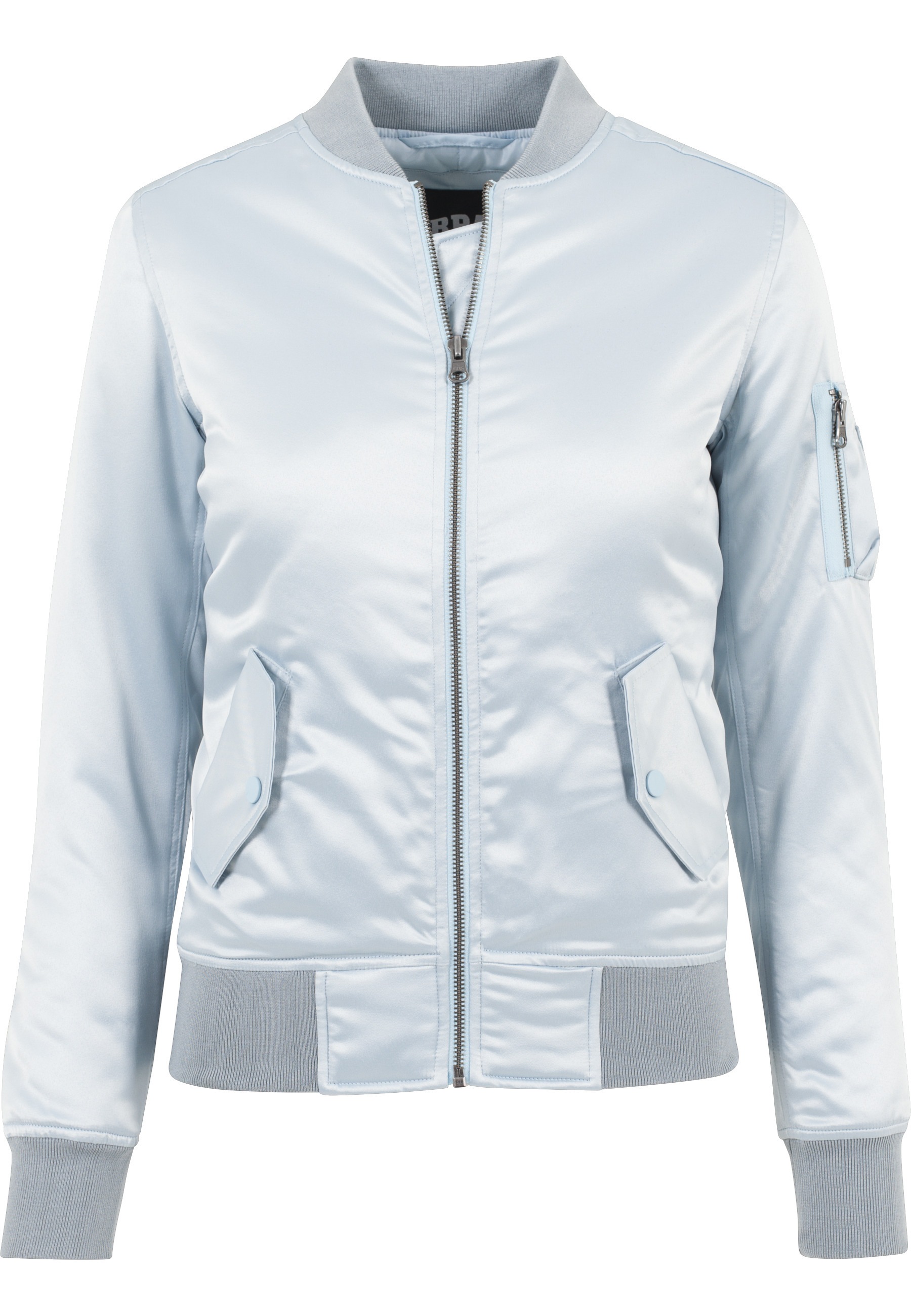 URBAN CLASSICS Allwetterjacke "Urban Classics Damen Ladies Satin Bomber Jac günstig online kaufen