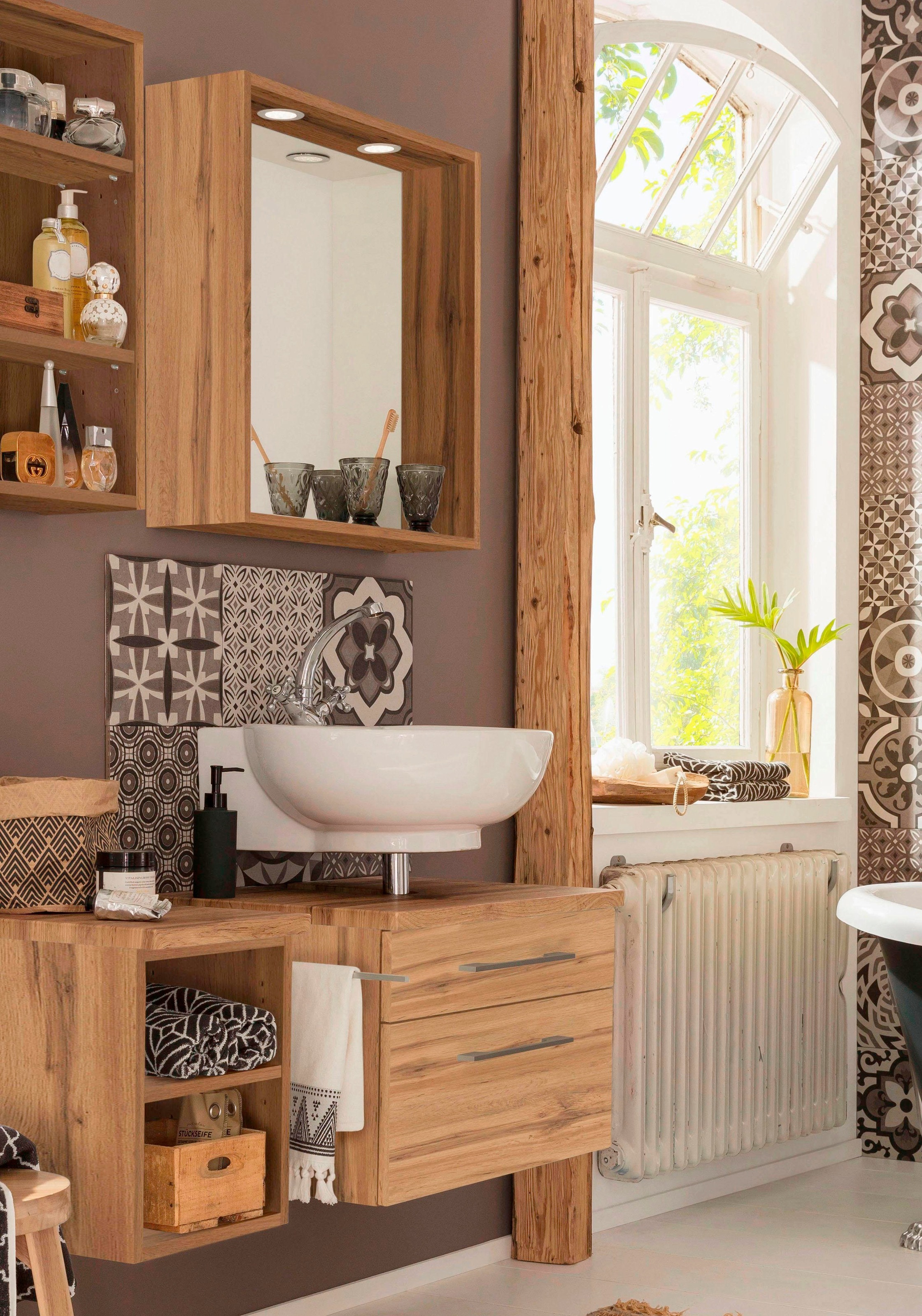 welltime Badmöbel-Set "Davos" 2 Stk. tlg. günstig online kaufen