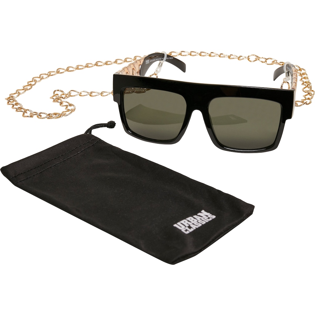 URBAN CLASSICS Schmuckset »Accessoires Sunglasses Zakynthos with Chain« (1 tlg.)