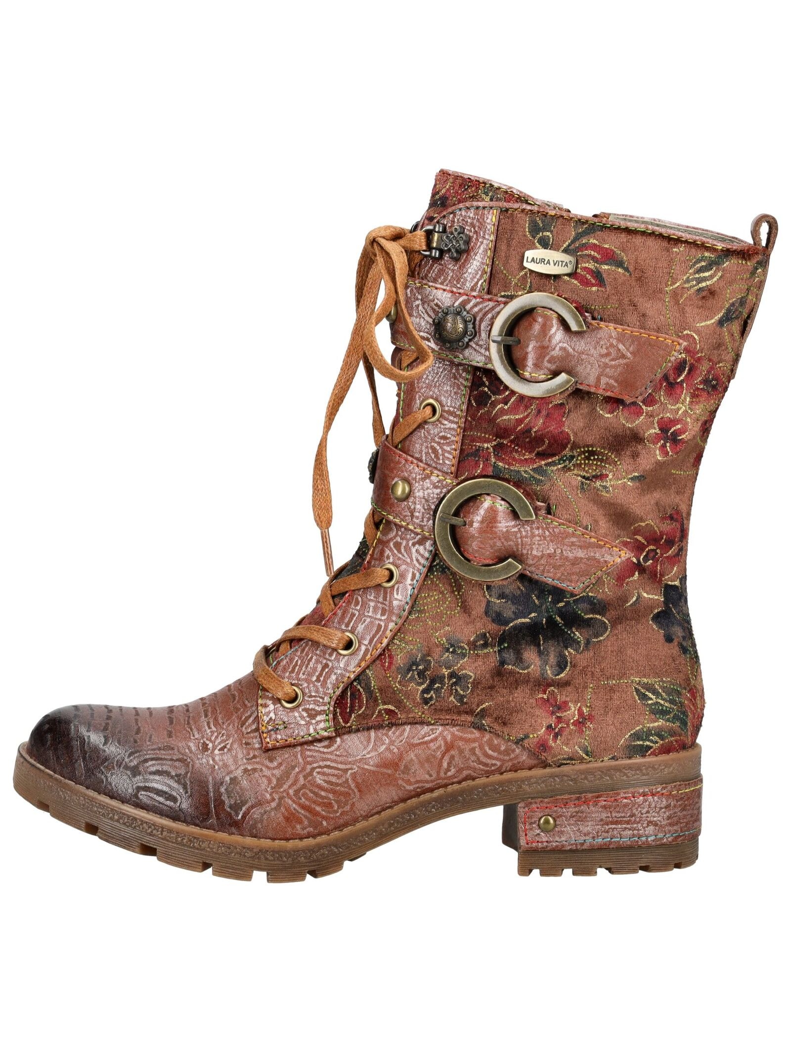 LAURA VITA Schnürstiefel »LAURA VITA Stiefel Leder/Textil«