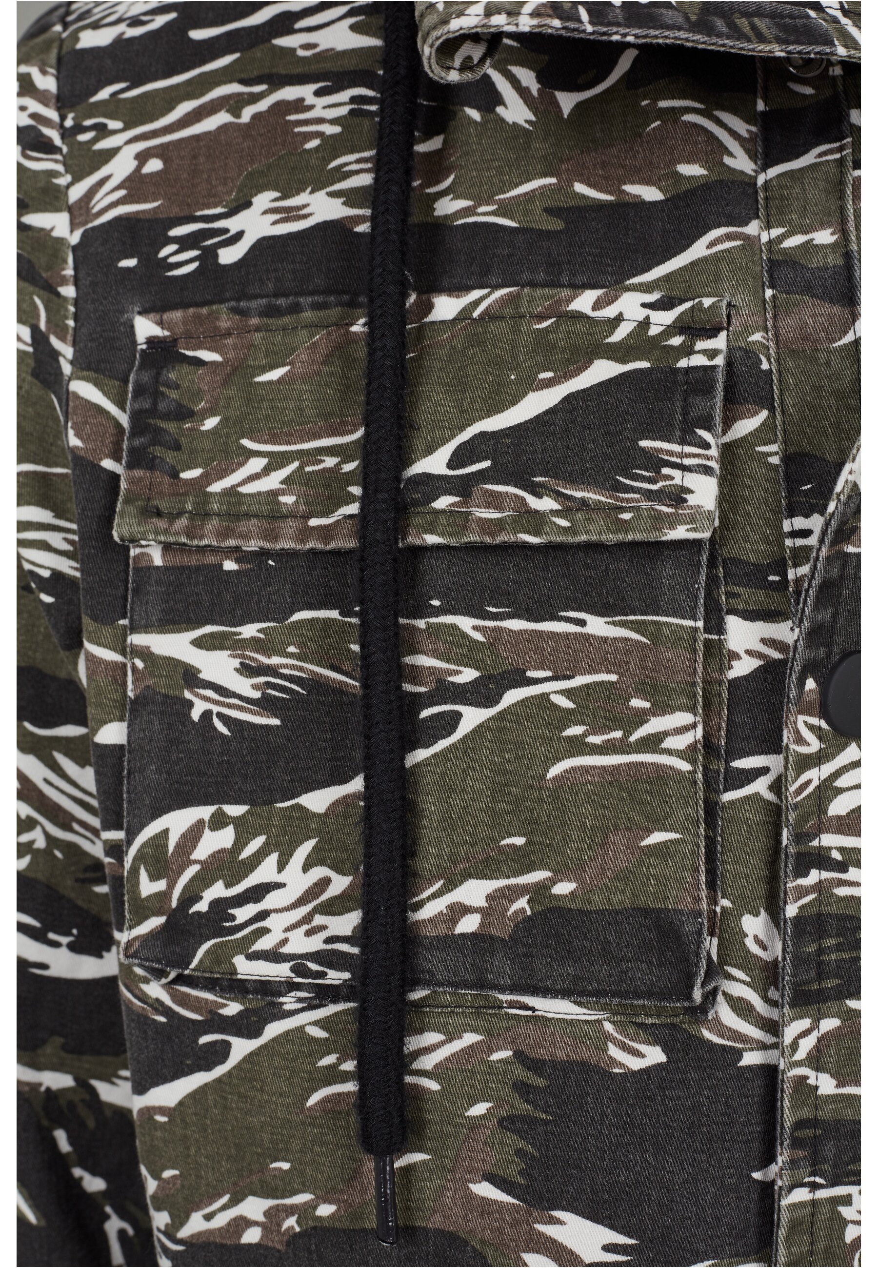 URBAN CLASSICS Allwetterjacke »Urban Classics Herren Tiger Camo Cotton Jacket«, (1 St.), mit Kapuze