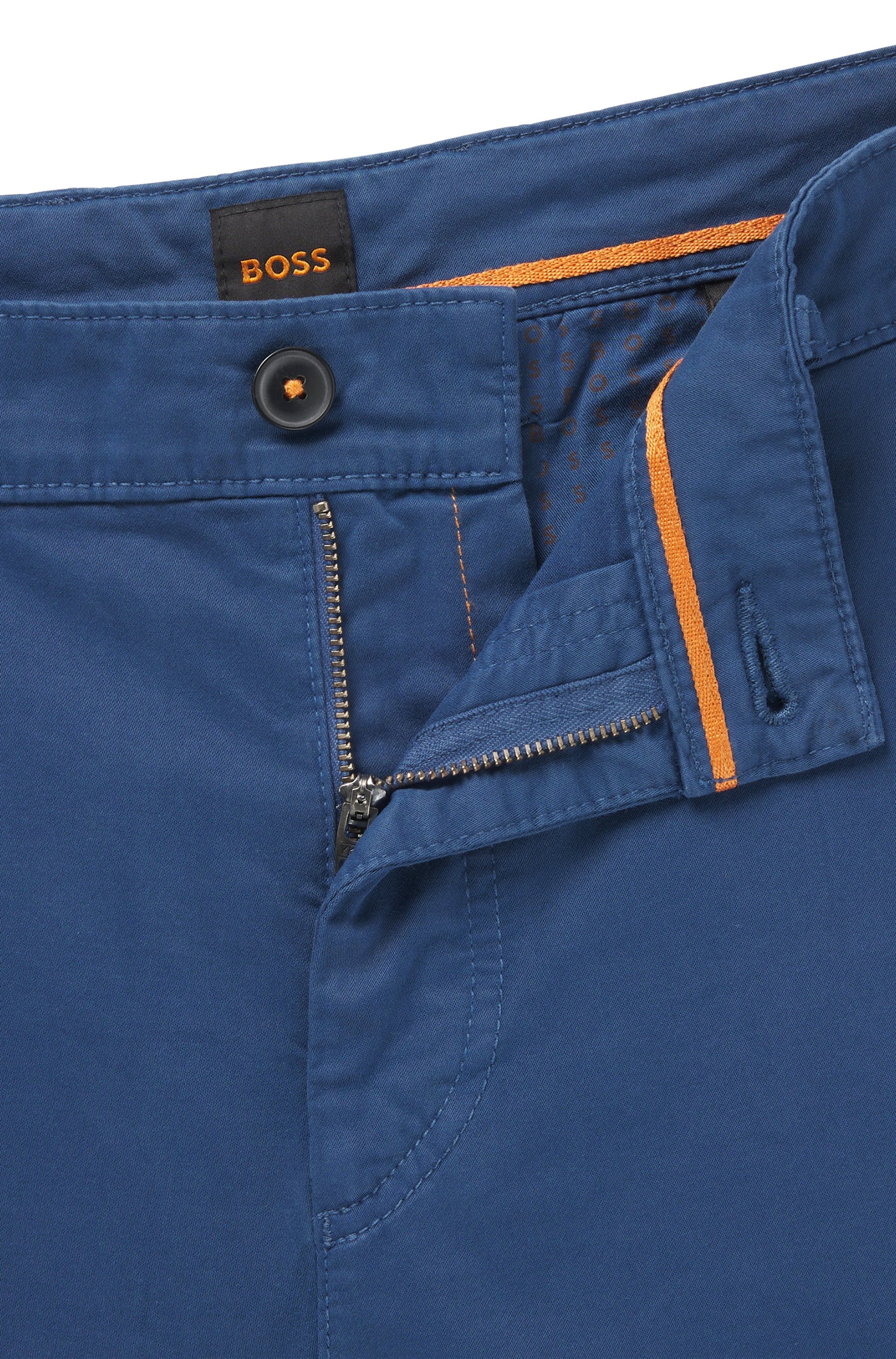 BOSS ORANGE Chinohose »tapered«, mit BOSS Logo hinten