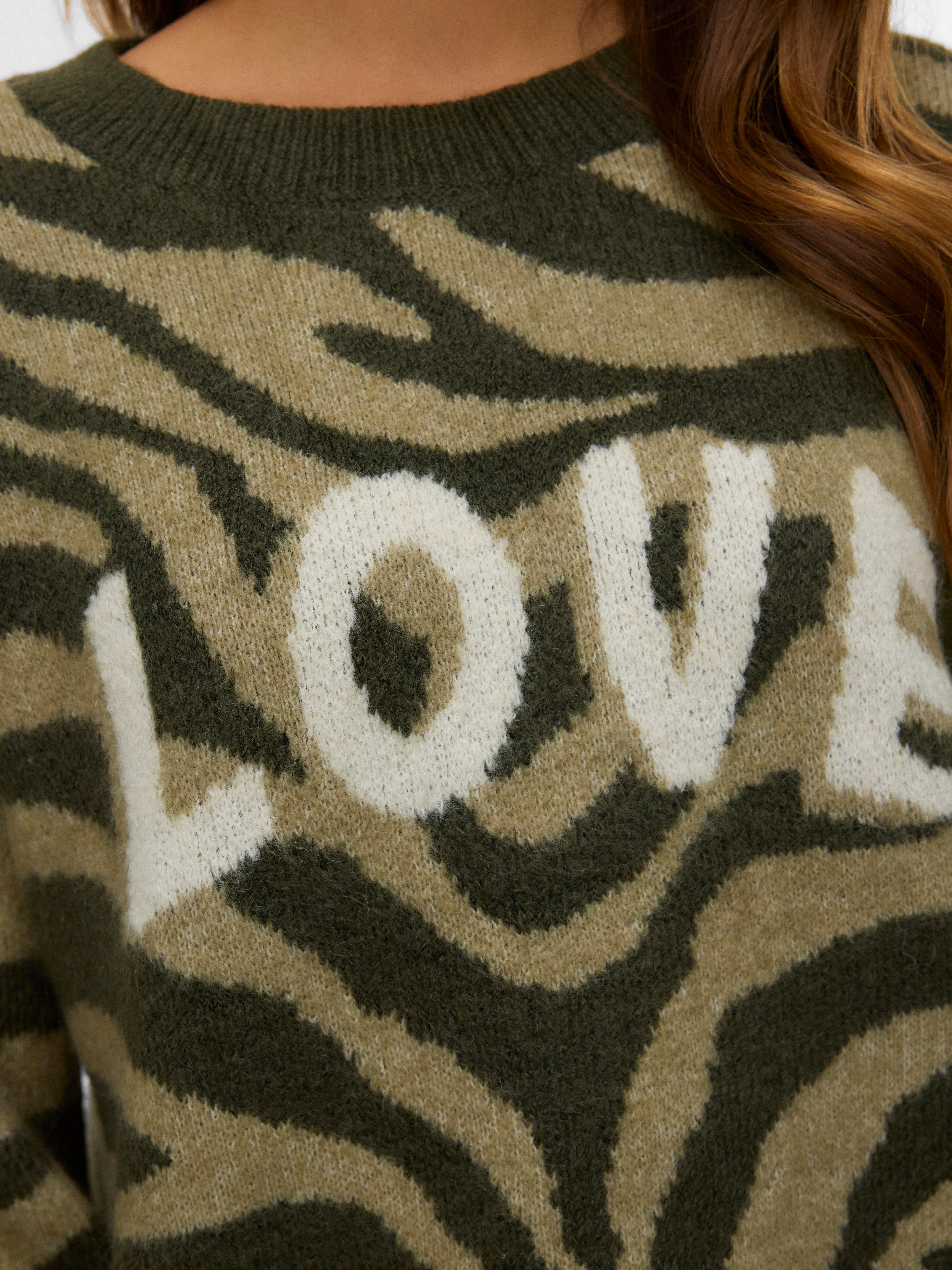 Thumbnail - Vero Moda Strickpullover "VMNEWKAI LS O-NECK PULLOVER BOO"