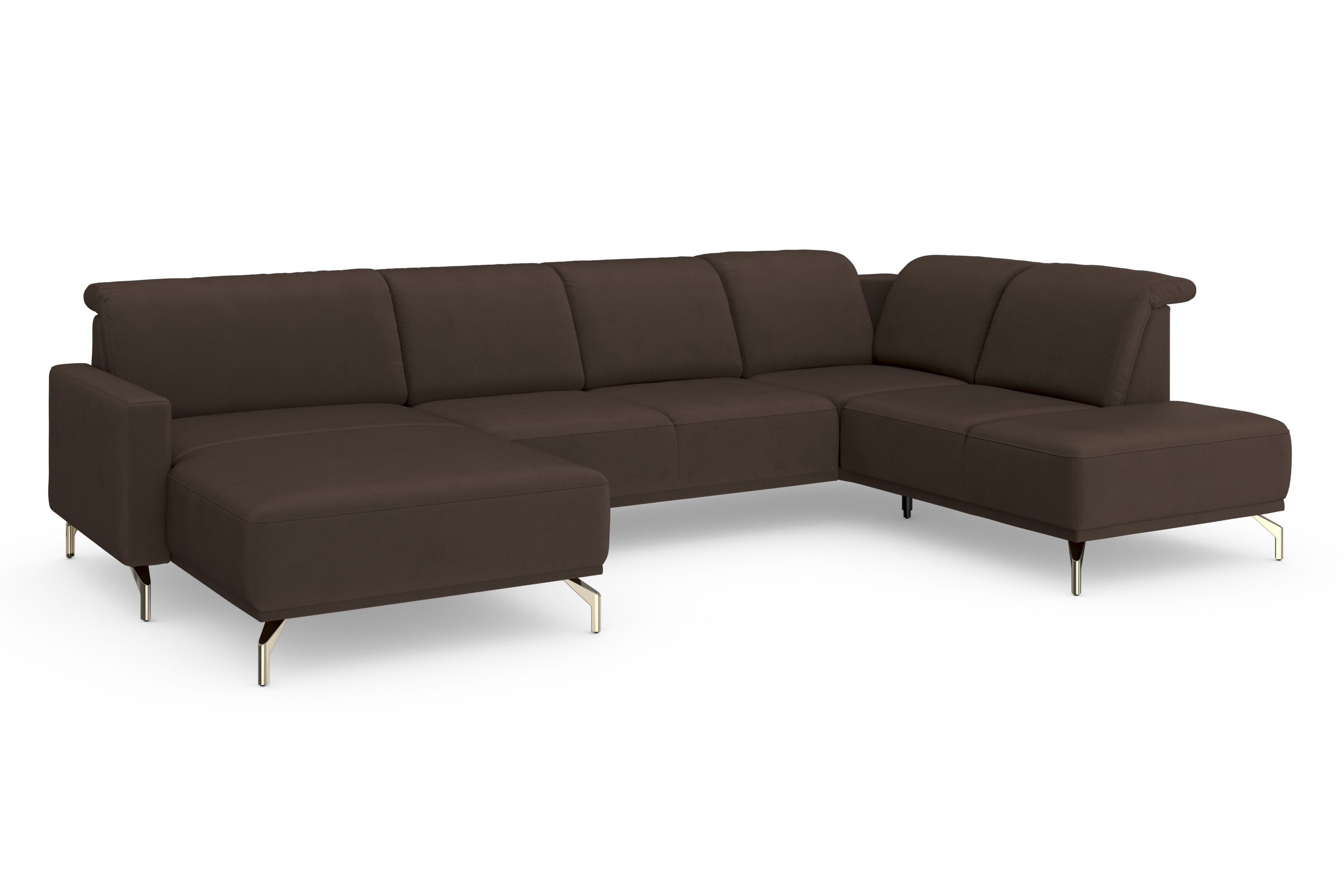 Thumbnail - sit&more Wohnlandschaft "Bailando U-Form" wahlweise mit Kopfteilverstellung und Vorziehsitz, motorisch