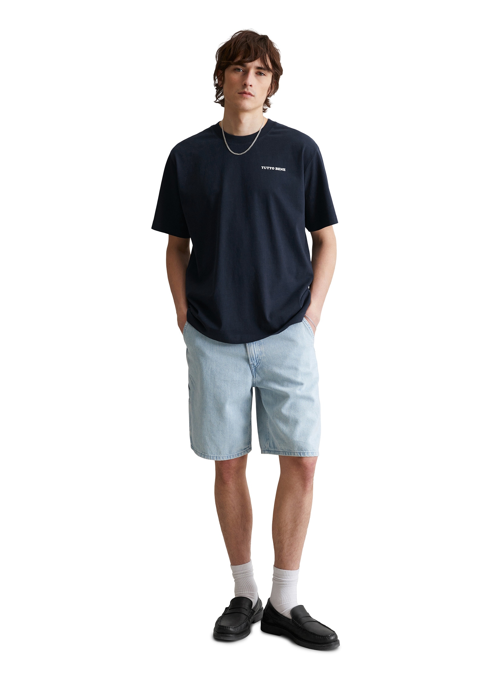 Marc O'Polo DENIM T-Shirt »mit Print auf Vorder- und Rückseite«