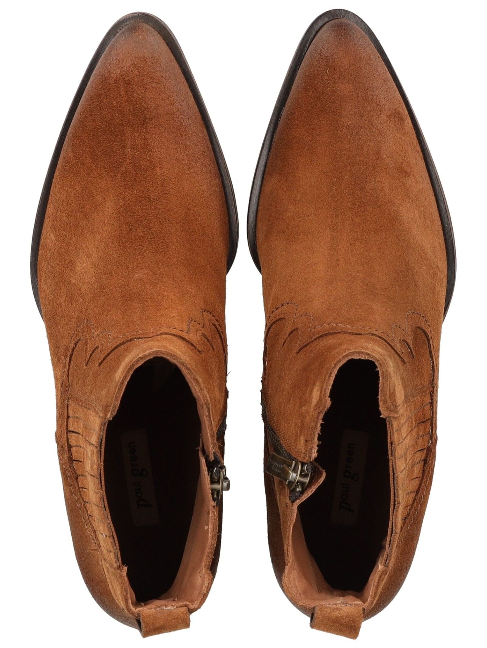 Paul Green Bikerboots »Paul Green Stiefelette Veloursleder«