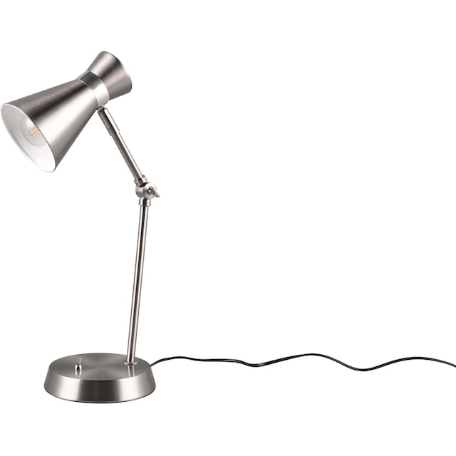 TRIO Leuchten Schreibtischlampe »Enzo«, 1 flammig-flammig, Tischlampe mit  Kippschalter, exkl E27 Leuchtmittel (10W), verstellbar | BAUR