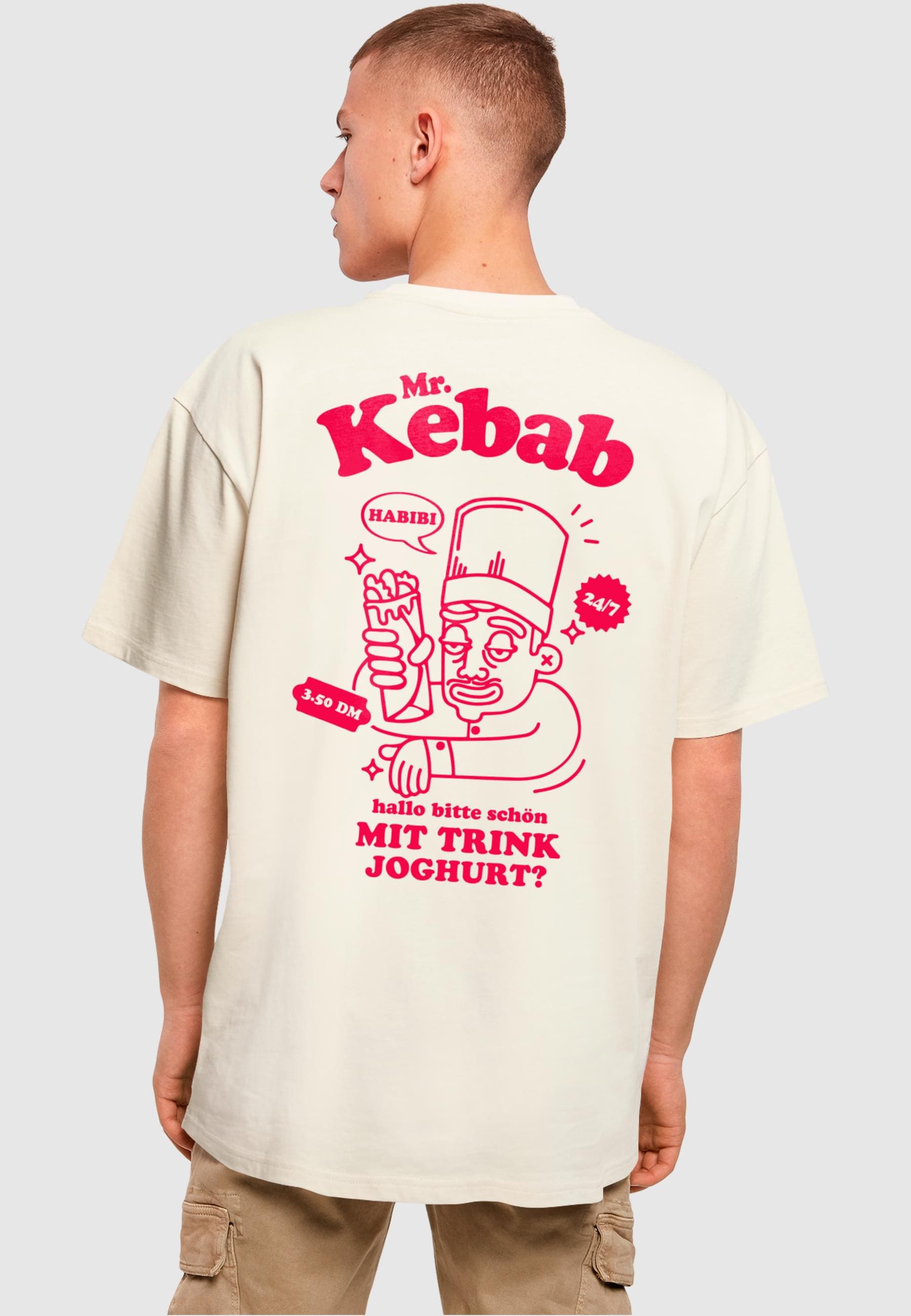Merchcode T-Shirt »Merchcode Herren MRKEBAB Heavy Oversize Tee«, (1 tlg.)