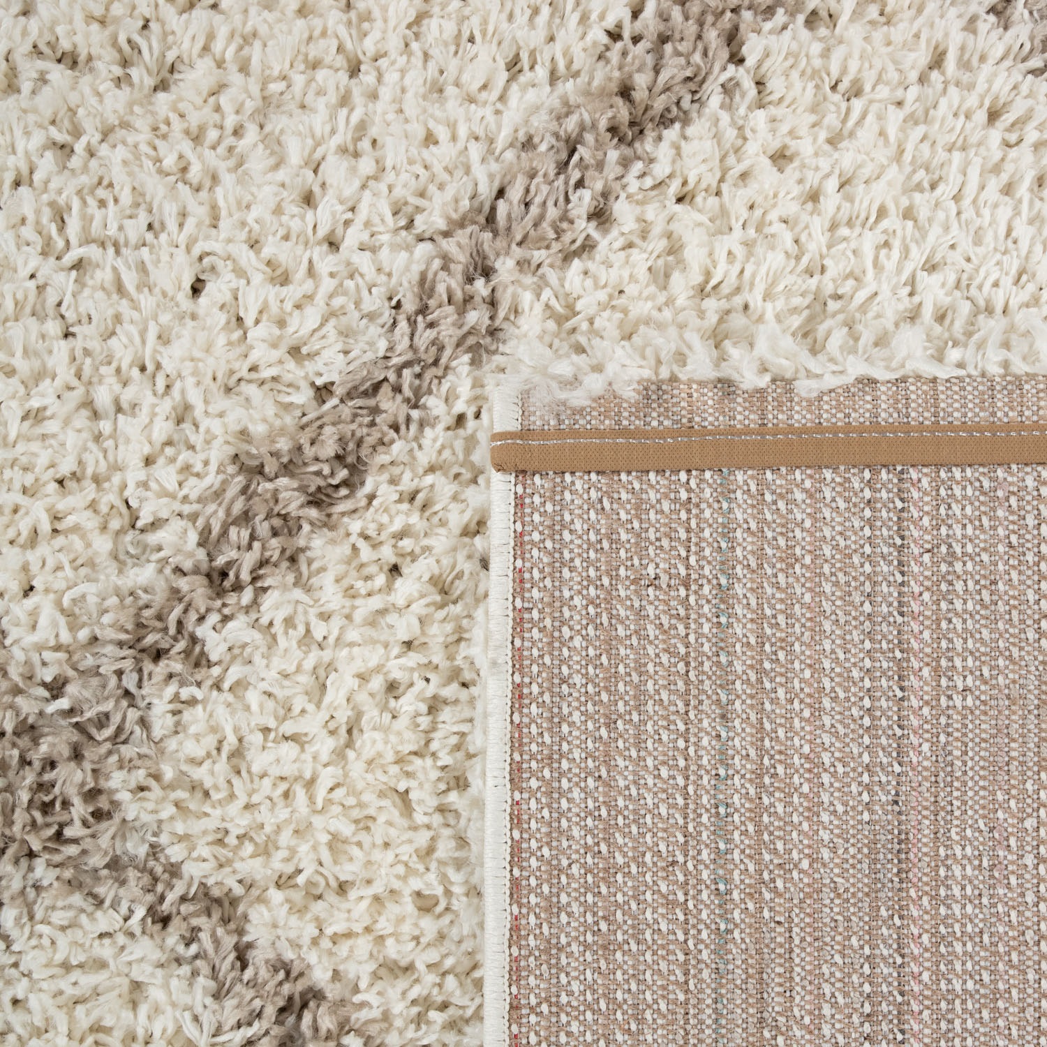Thumbnail - Paco Home Hochflor-Teppich "Kalmar 441" rechteckig 40 mm Höhe Scandi Design, Rauten Muster, weich & kuschelig, Kundenlie...