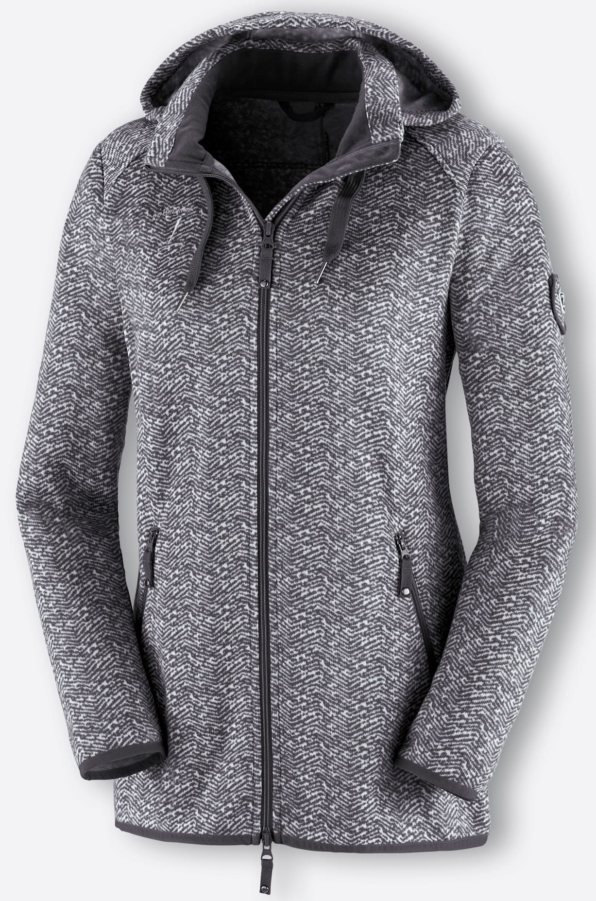Casual Looks Kapuzenfleecejacke