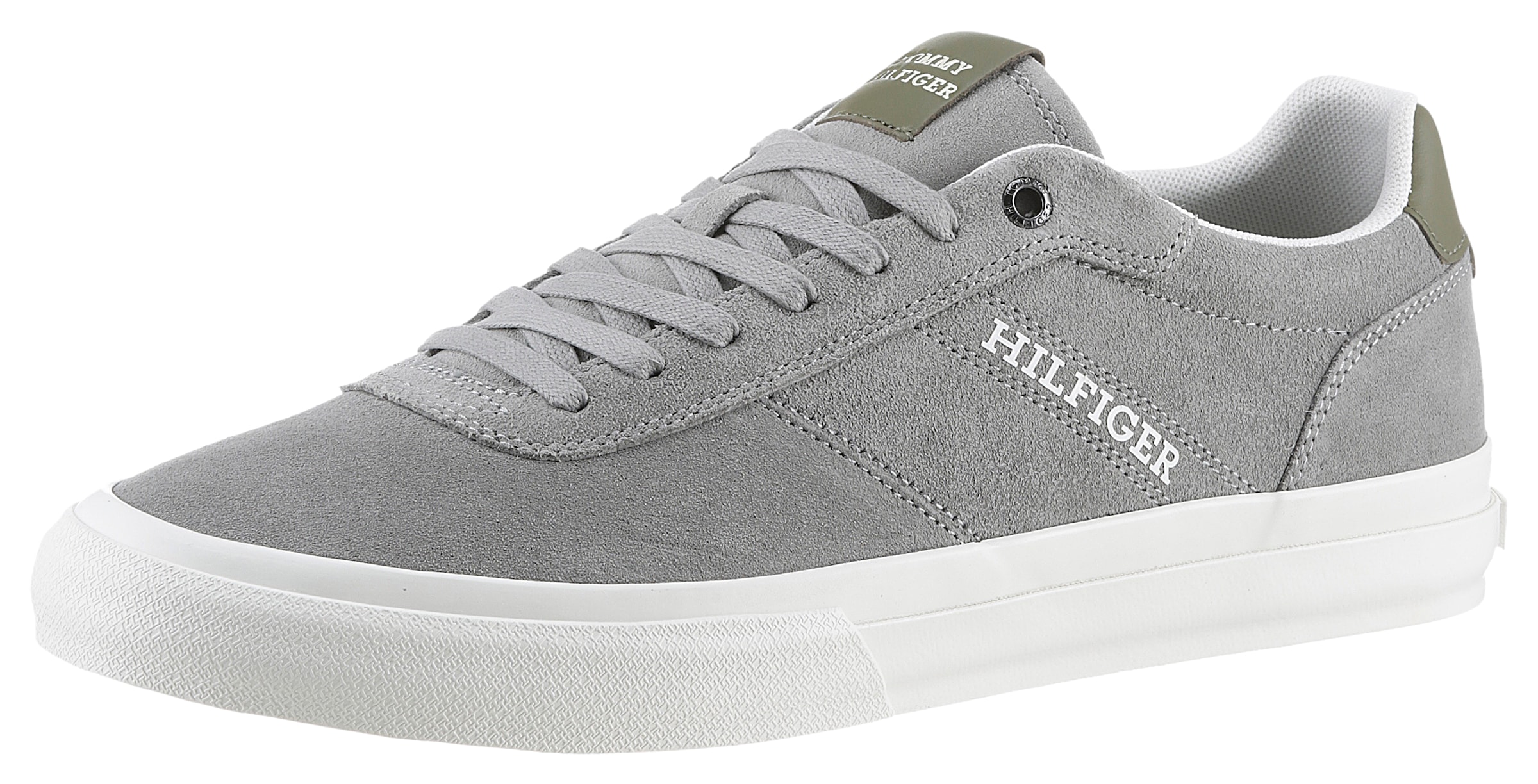 Sneaker »TH HI VULC LOW STREET SUEDE«, mit gepolstertem Schaftrand, Freizeitschuh,...