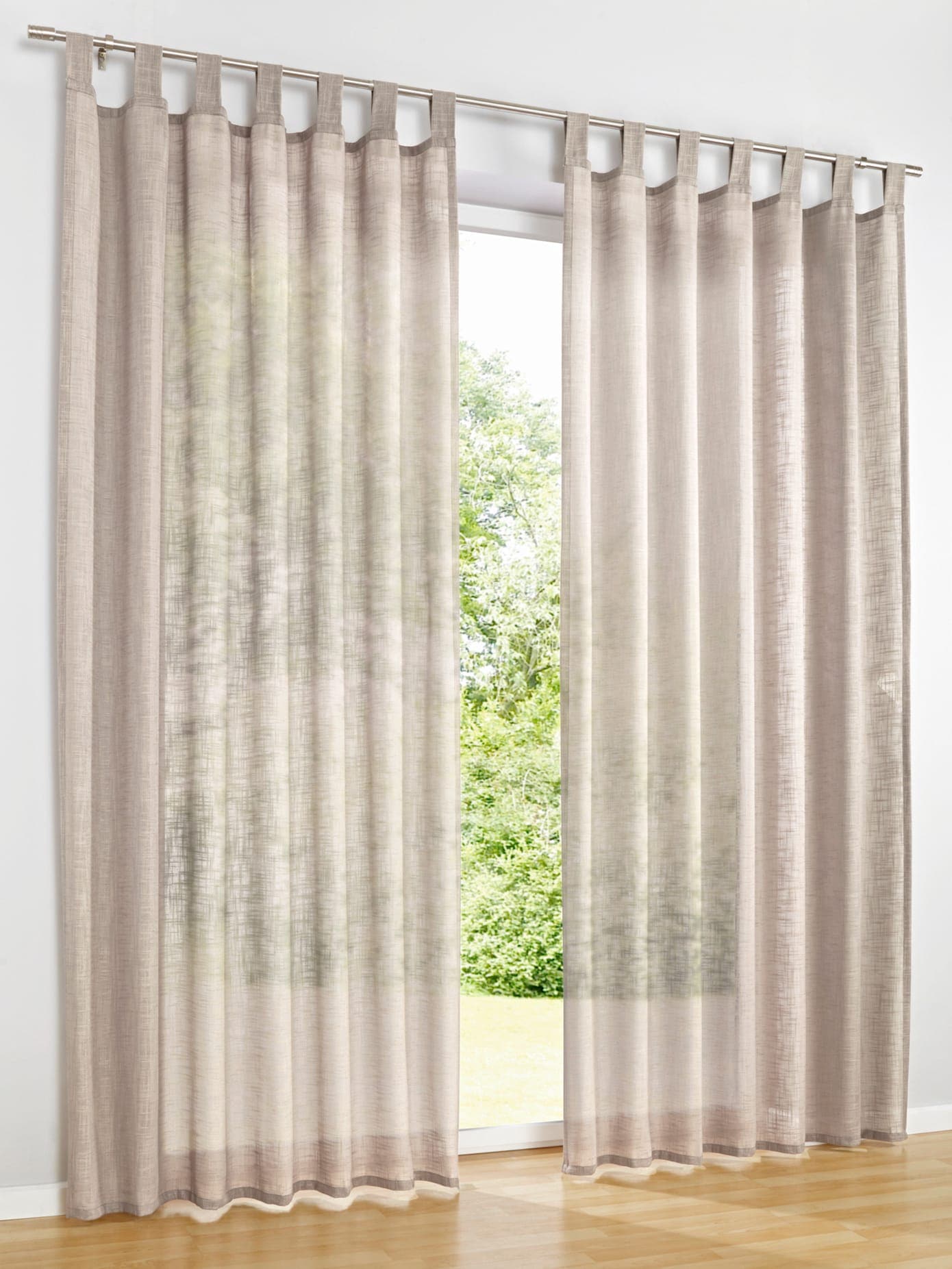 Thumbnail - heine home Gardine Schlaufen 1 Stk. tlg.