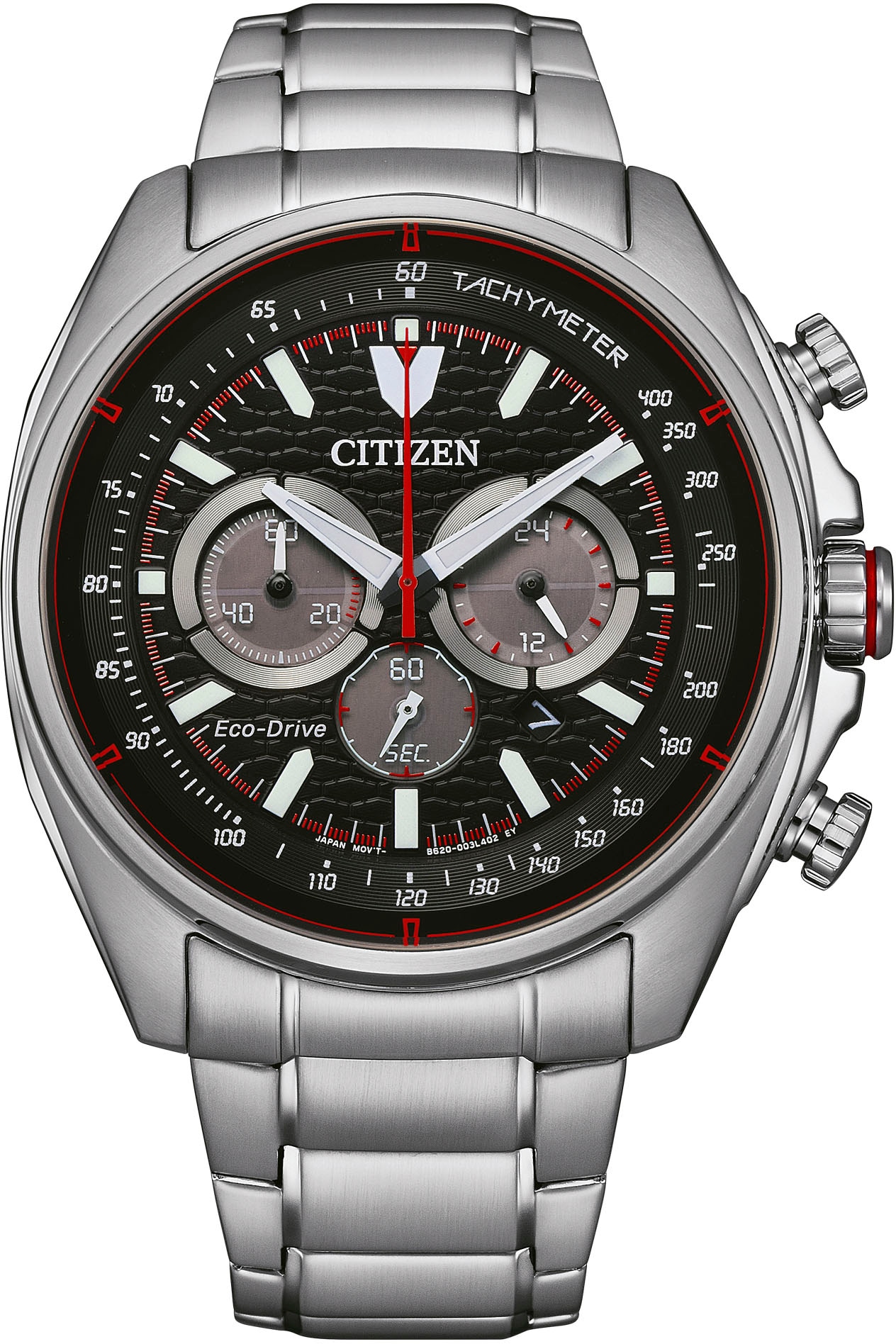 Citizen Chronograph »CA4561-89E«, Armbanduhr, Herrenuhr, Solar, Stoppfunktion