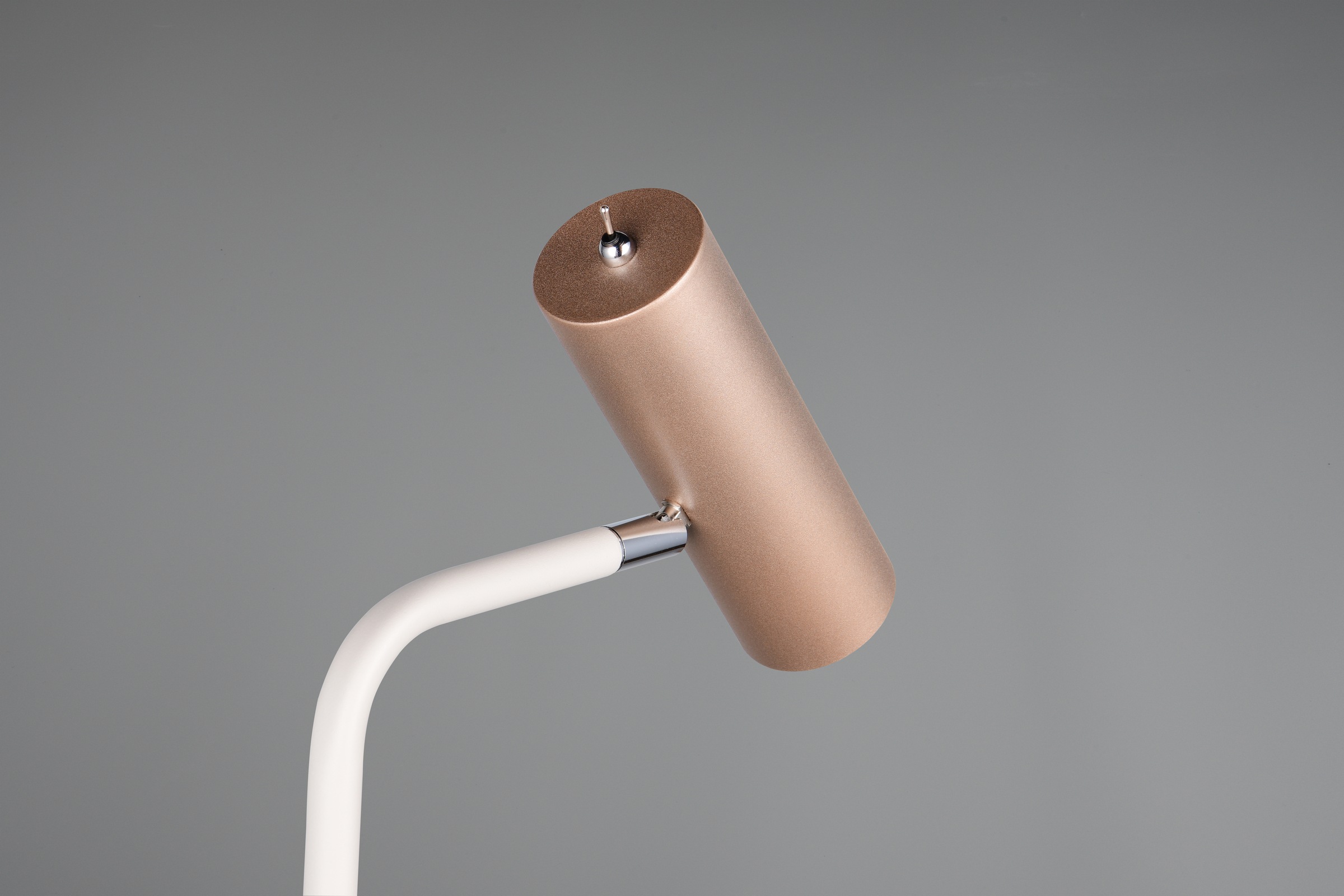 TRIO Leuchten Stehlampe »MARLEY, exkl. 1x GU10 max 5W, Stehleuchte Höhe 151cm«, 1 flammig, Leuchtmittel GU10 | Leuchtmittel wechselbar, mit Kippschalter, Leuchtenkopf schwenkbar, 180cm Anschlusskabel