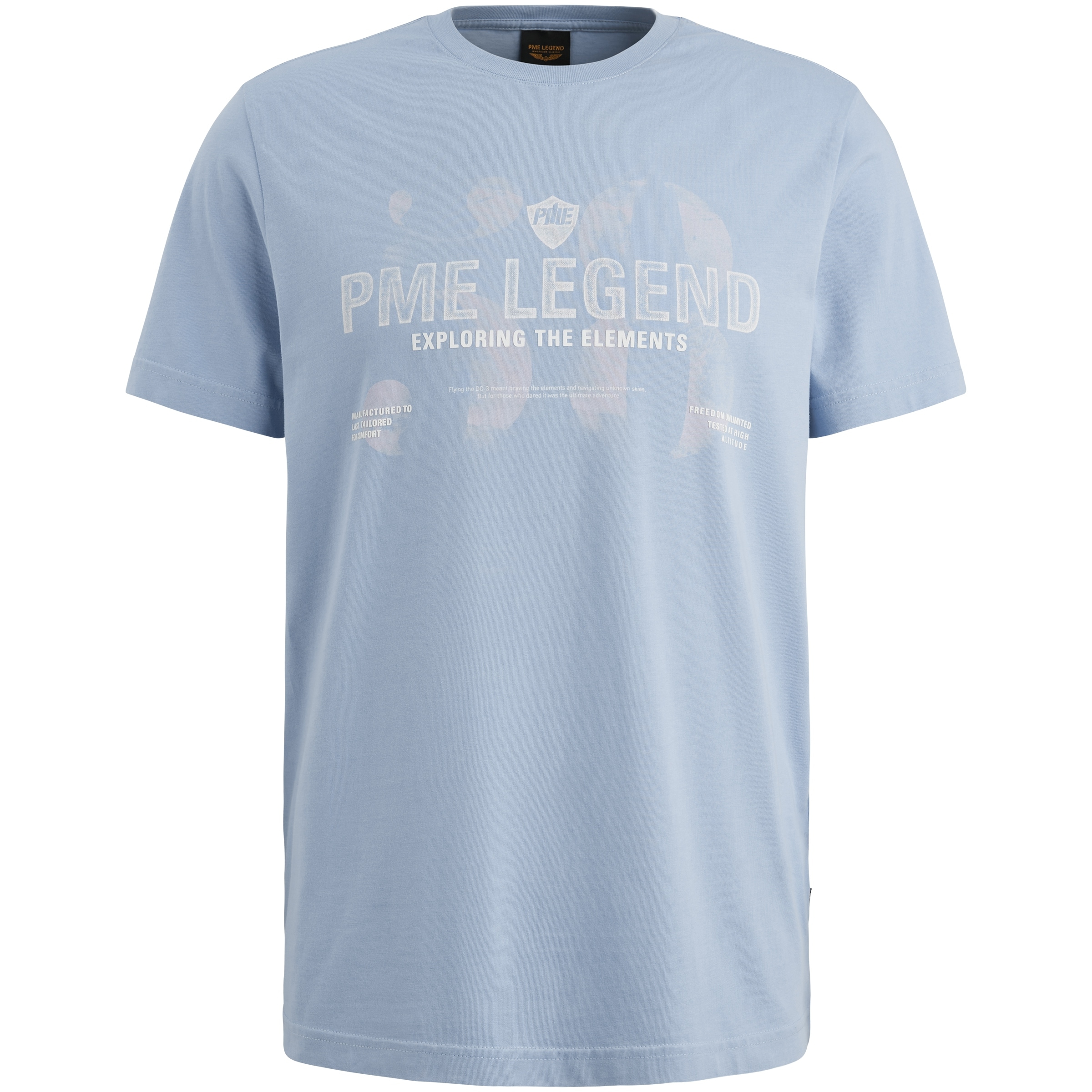 PME LEGEND T-Shirt mit Logo-Print