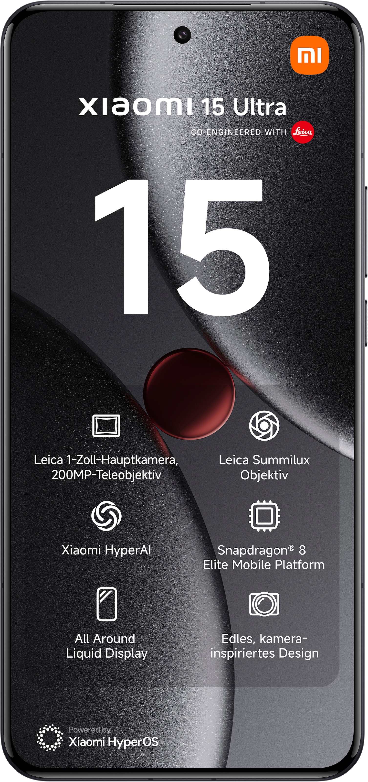 Xiaomi Smartphone »15 Ultra«, schwarz