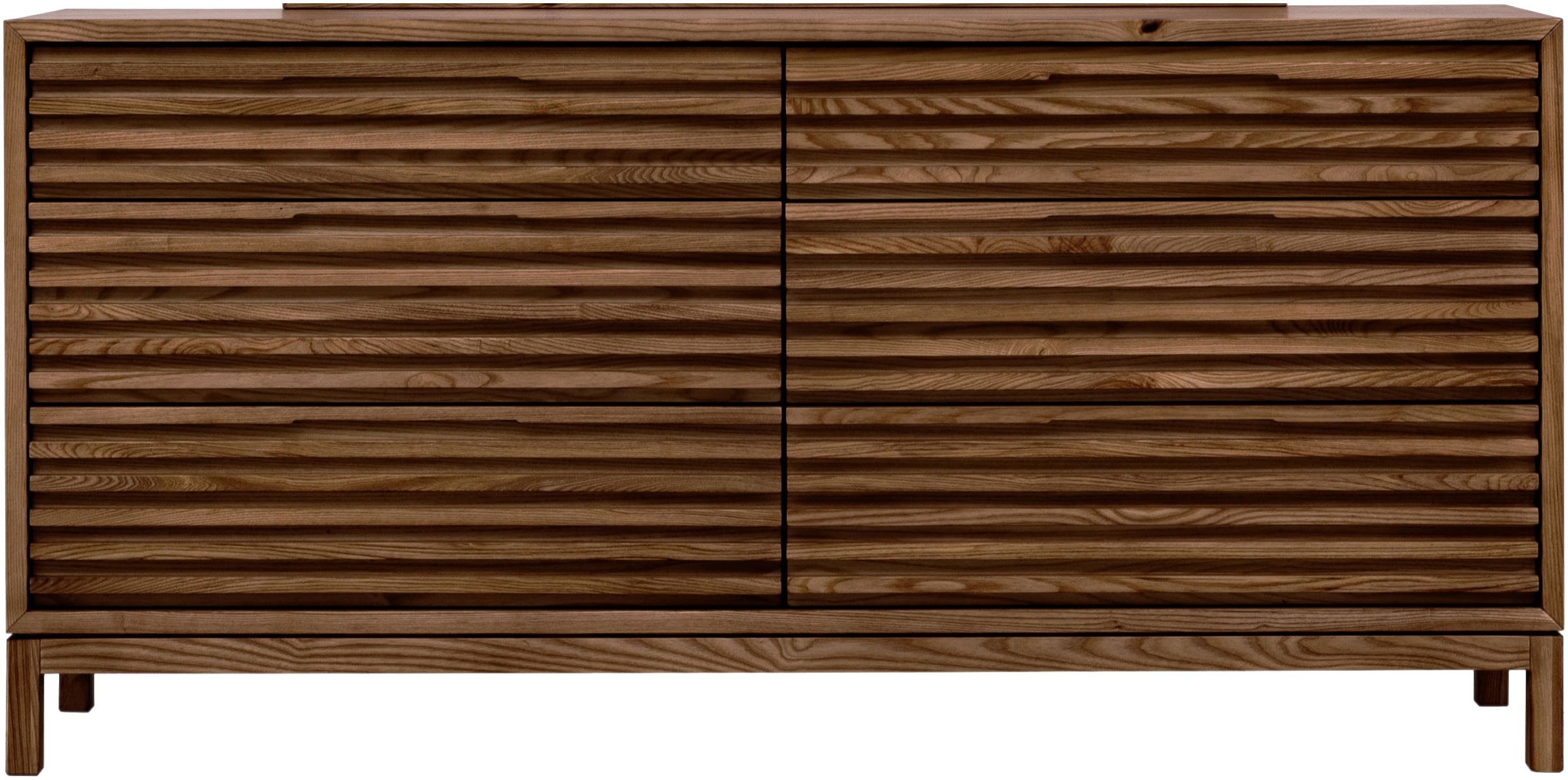 andas Kommode »Tanner Kommode aus Eschenholz mit sechs Schubladen« 1 Stk. tlg.