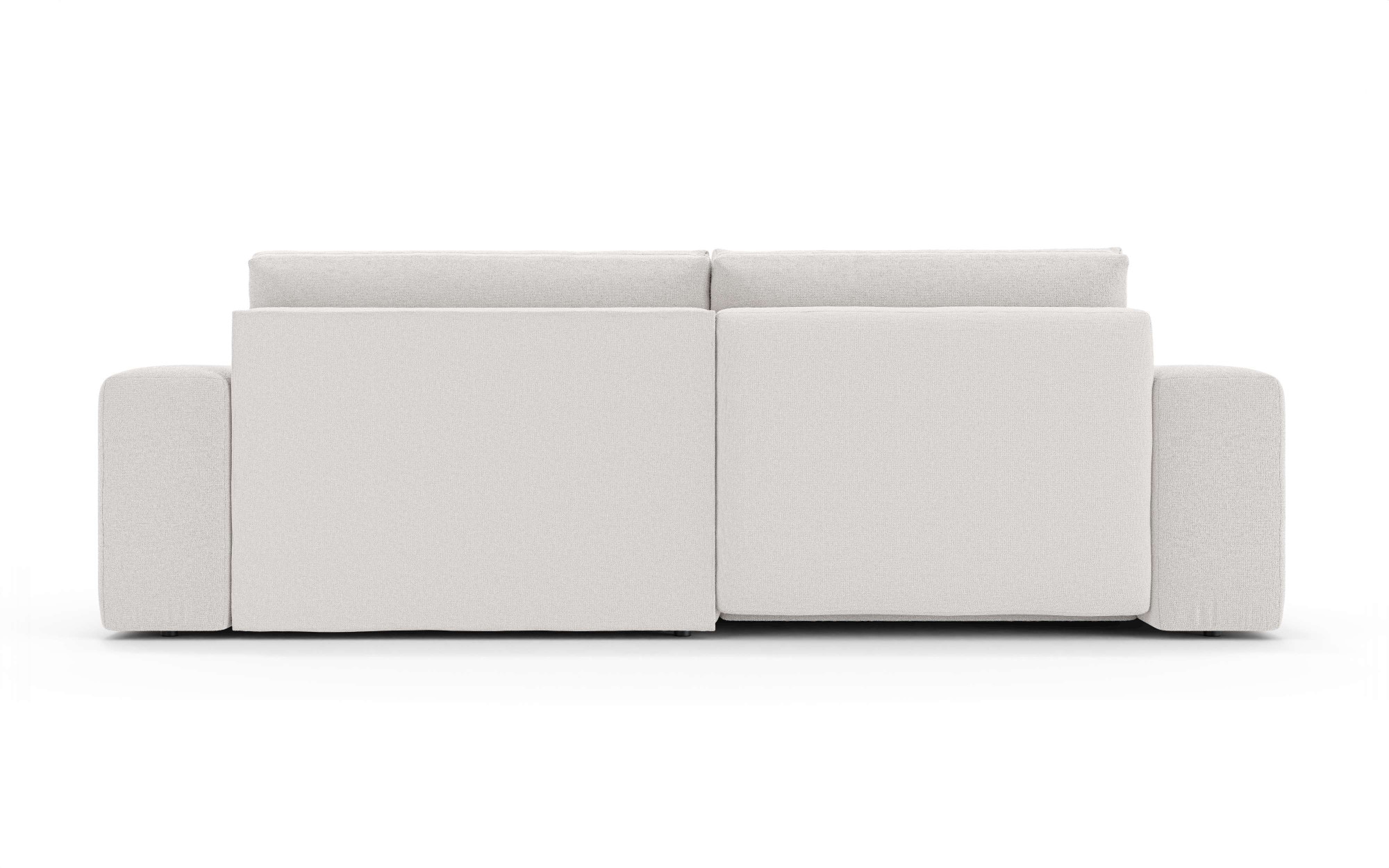 OTTO home Ecksofa »MATTS Schlafsofa mit Bettkasten, Maße B/T/H: 265/159/89 cm«, L-Form mit Recamiere rechts oder links, hoher Sitzkomfort