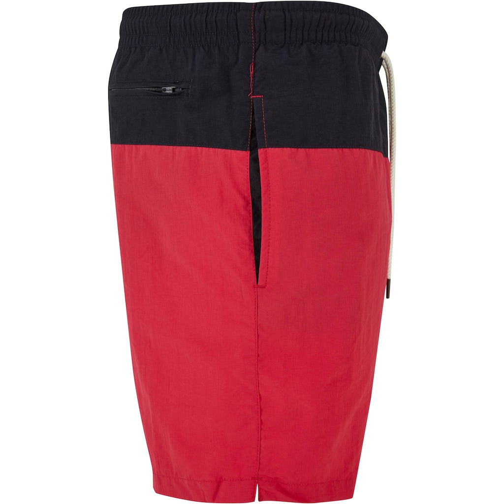 URBAN CLASSICS Badeshorts »Urban Classics Herren Block Swim Shorts«