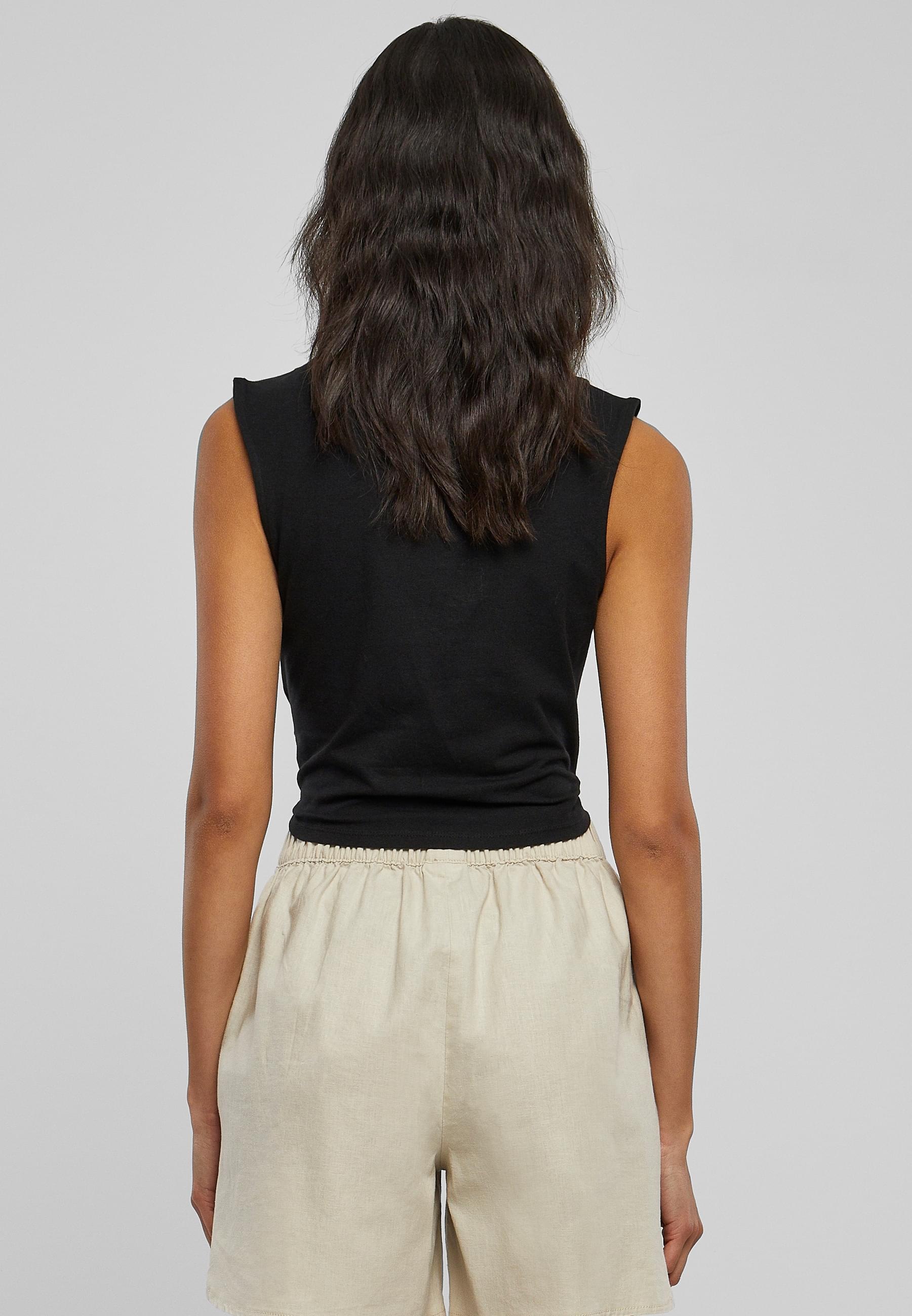 URBAN CLASSICS Muskelshirt »Urban Classics Damen Ladies Short Corsage Top«, (1 tlg.)
